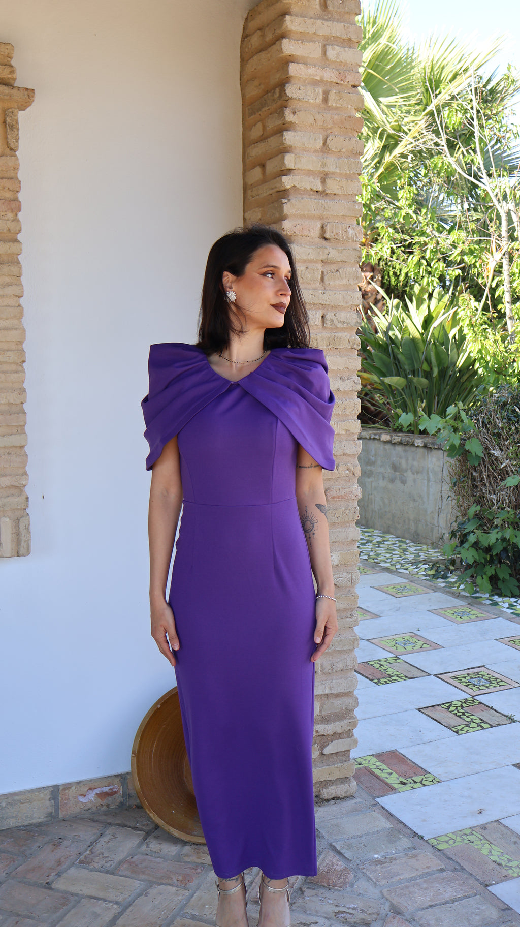 Vestido Alicia morado