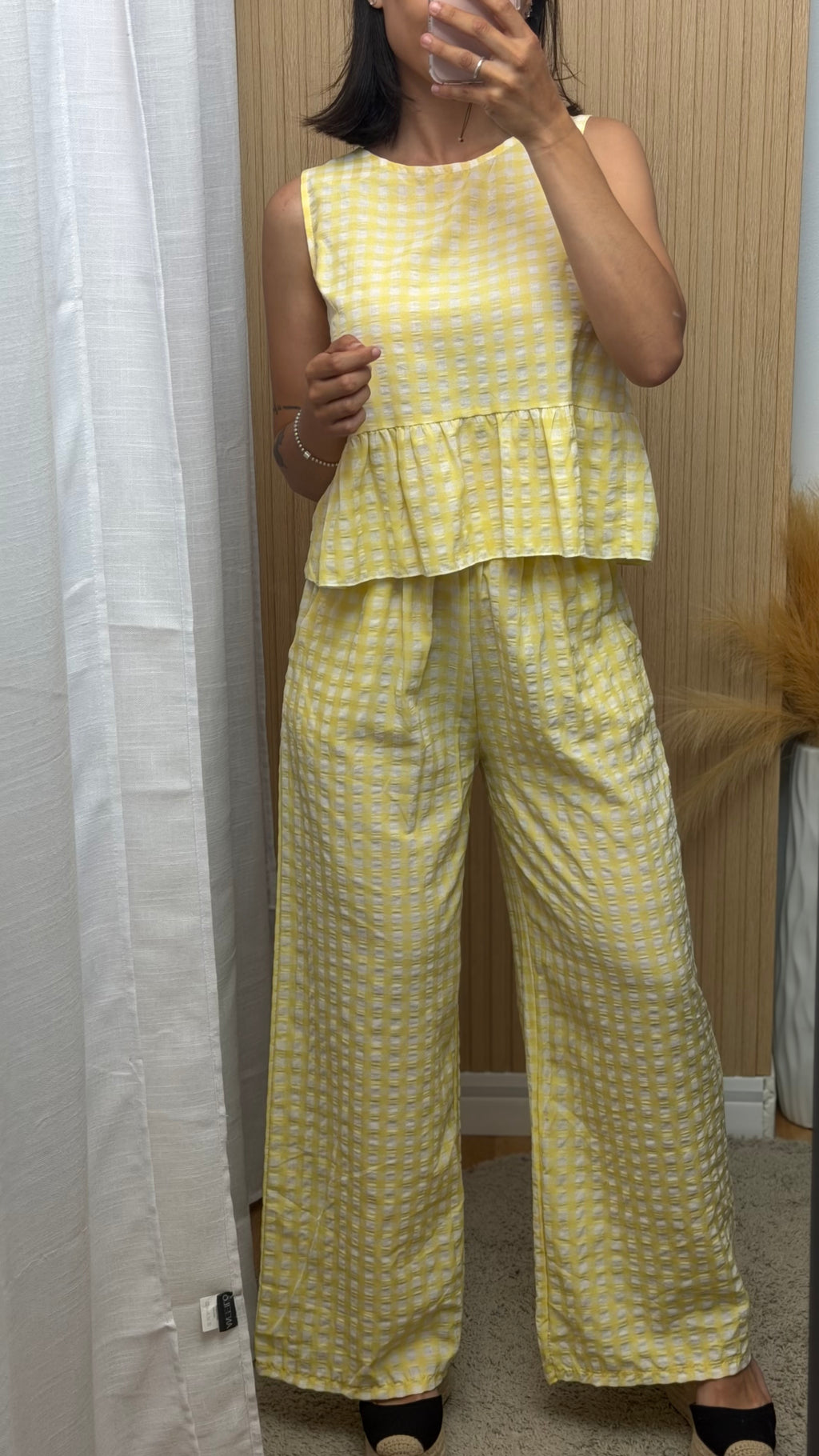 Conjunto VICHY amarillo
