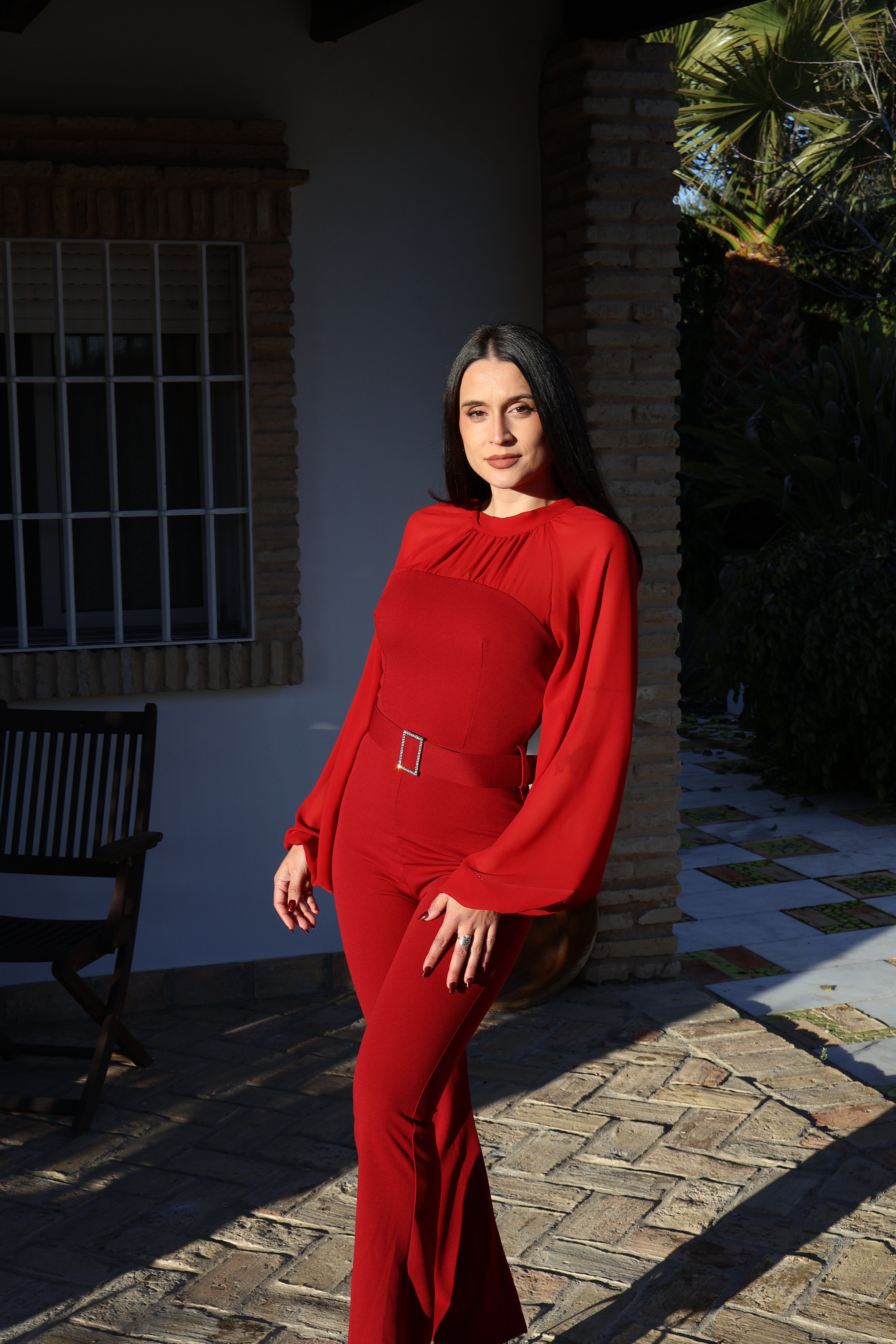 Mono Martina burdeos