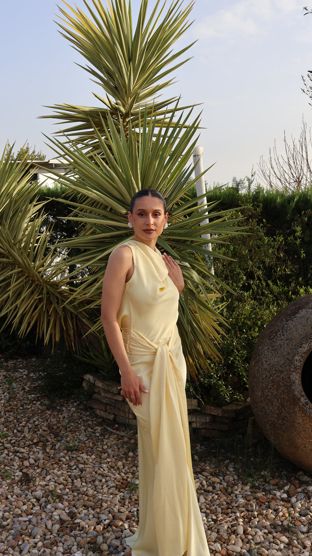 Vestido Carlota amarillo