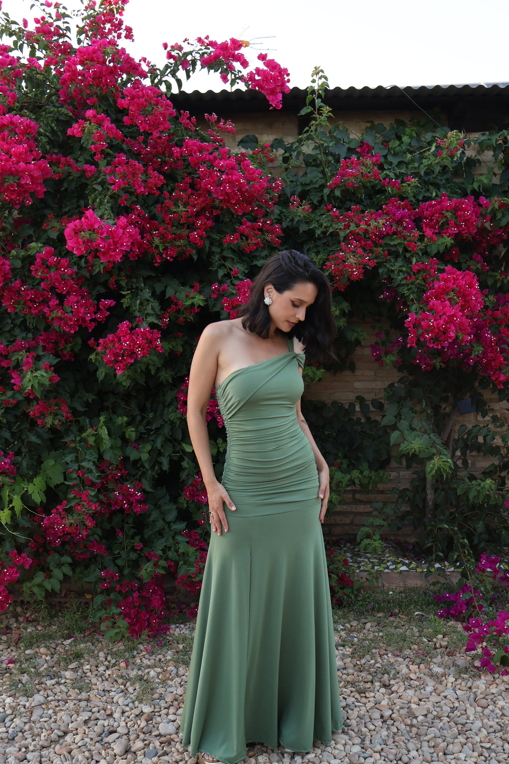 Vestido Duna Verde