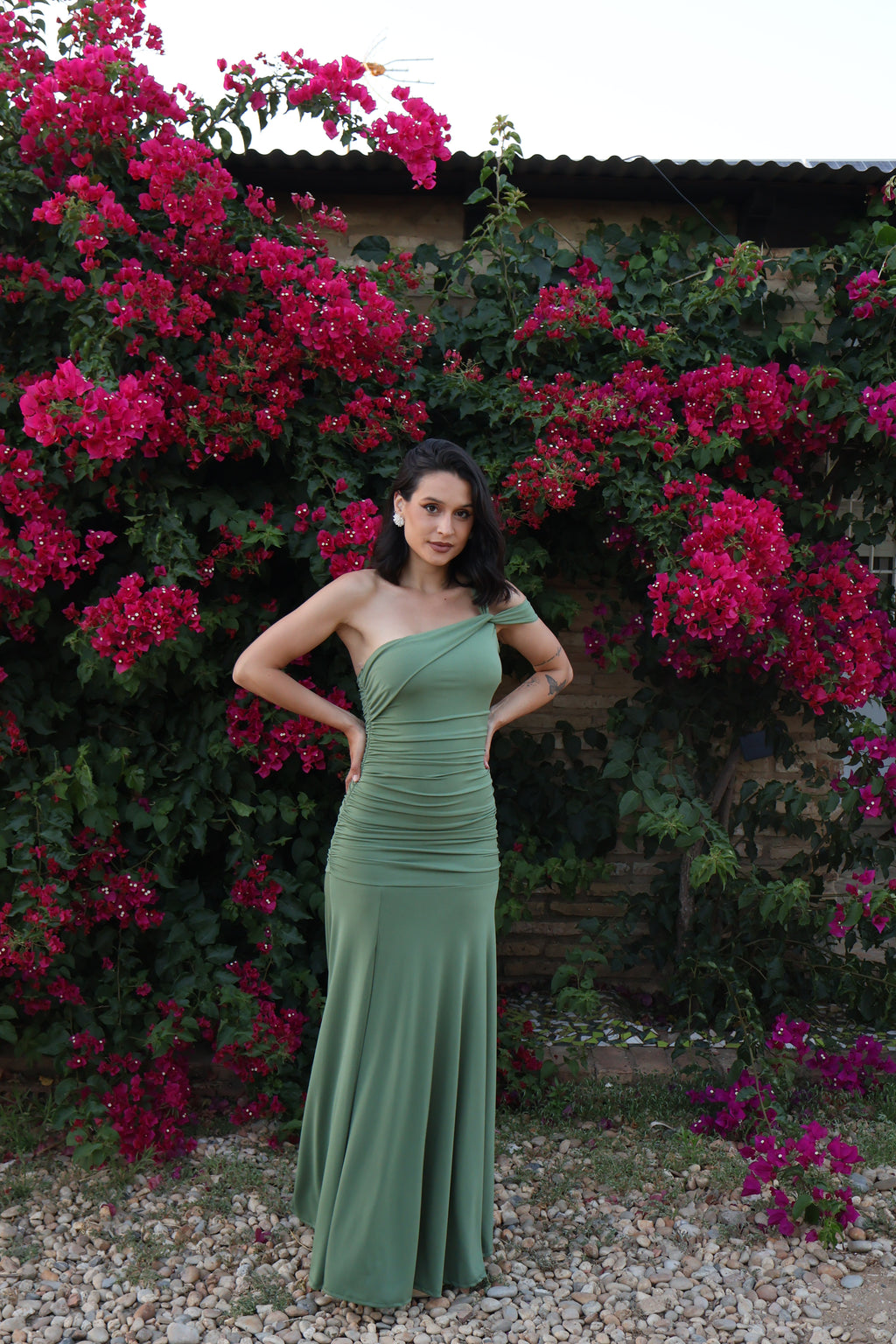 Vestido Duna Verde