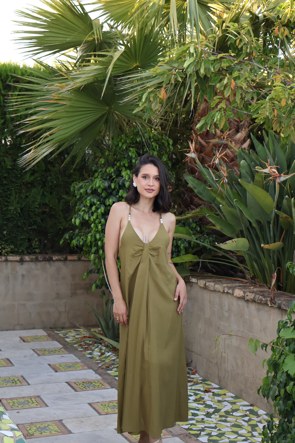 Vestido Azahar verde