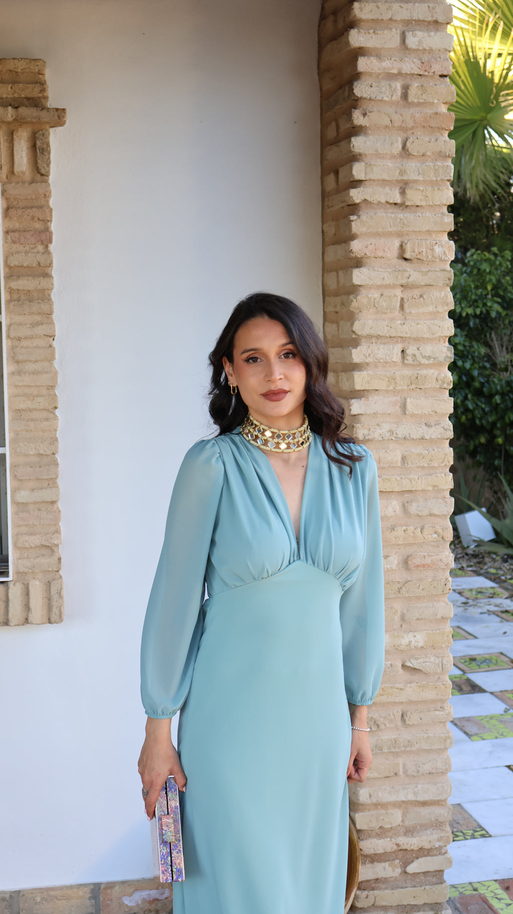 Vestido brisa Azul