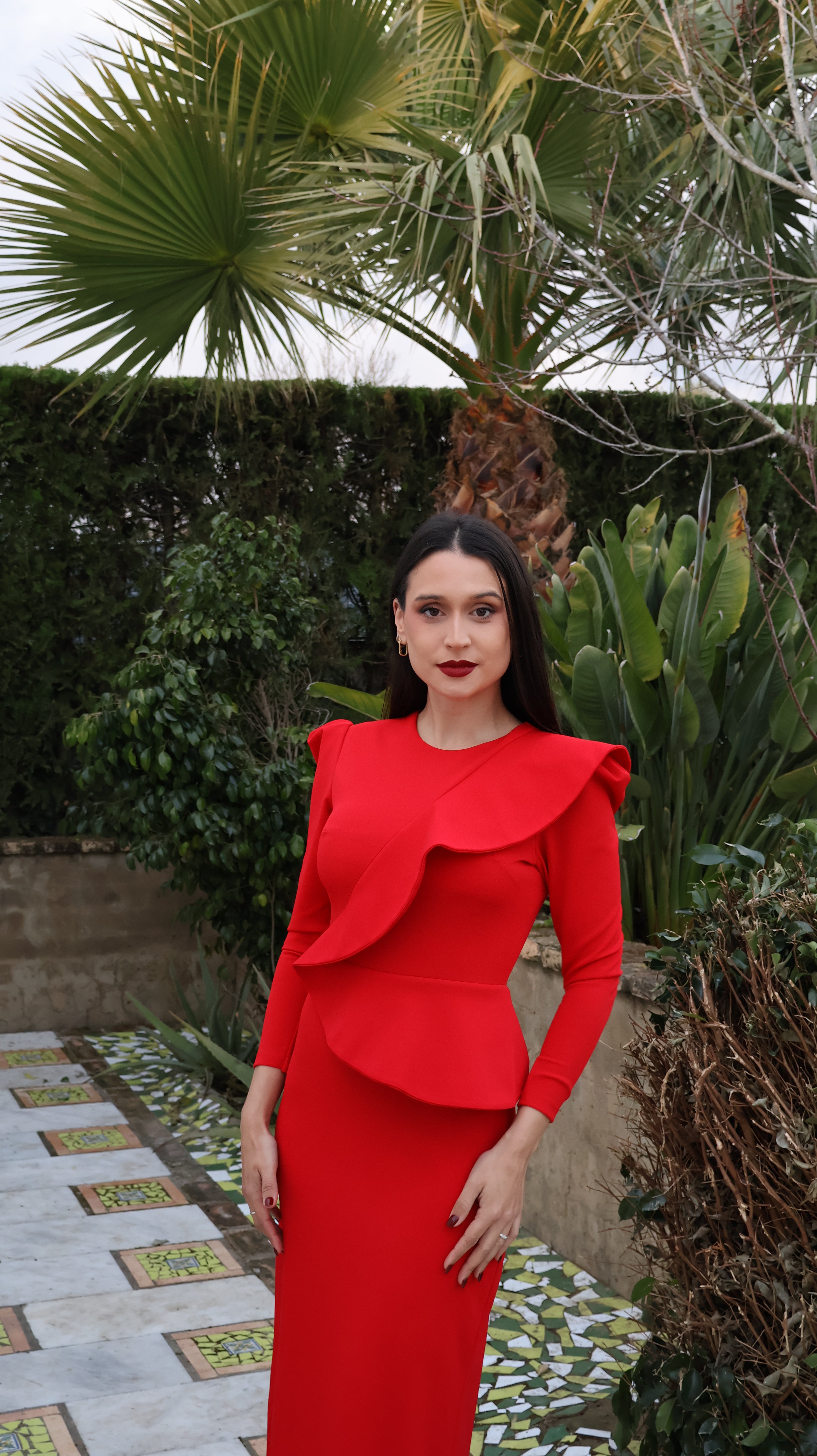 Vestido Isabela Rojo