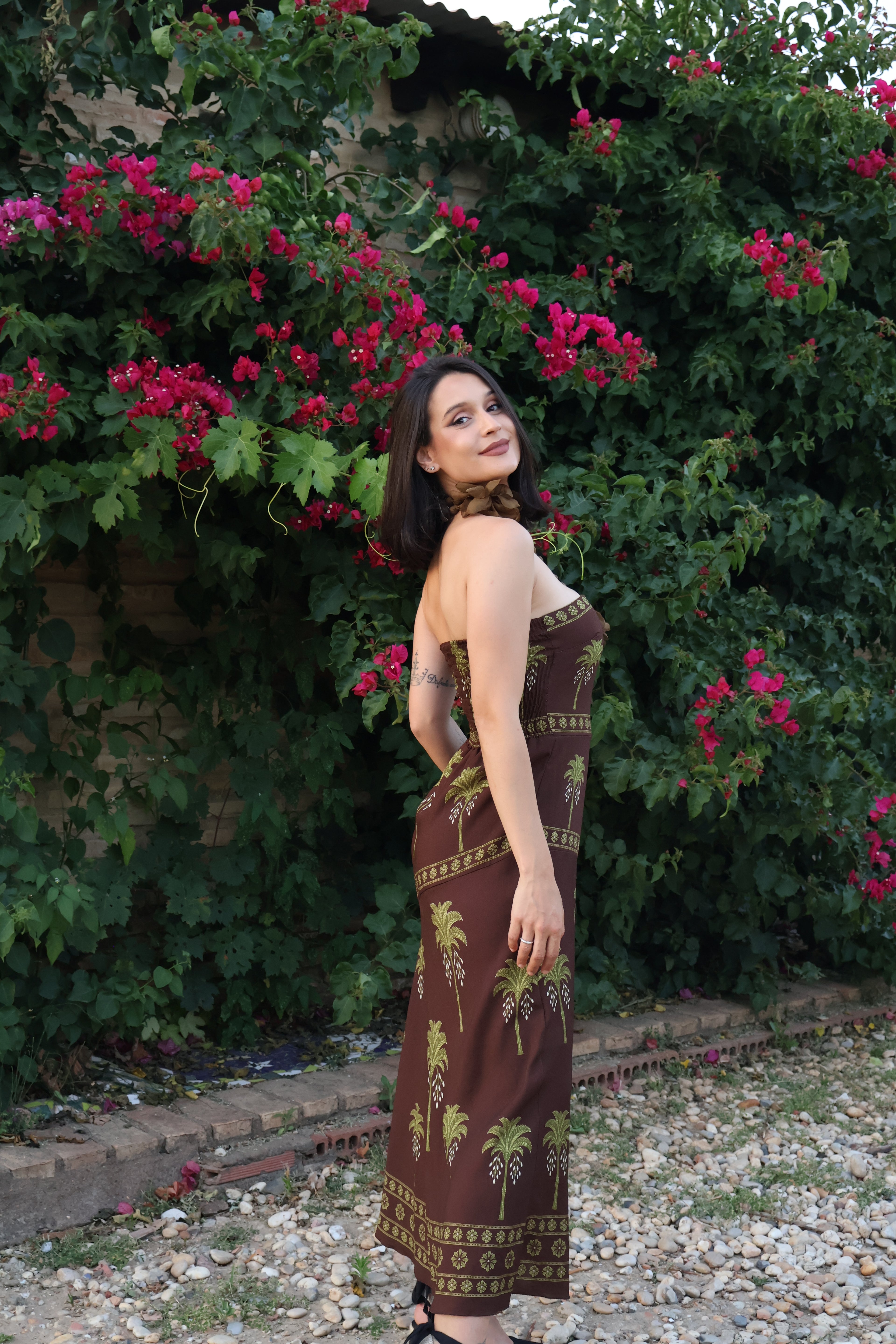 Vestido Bali Marrón
