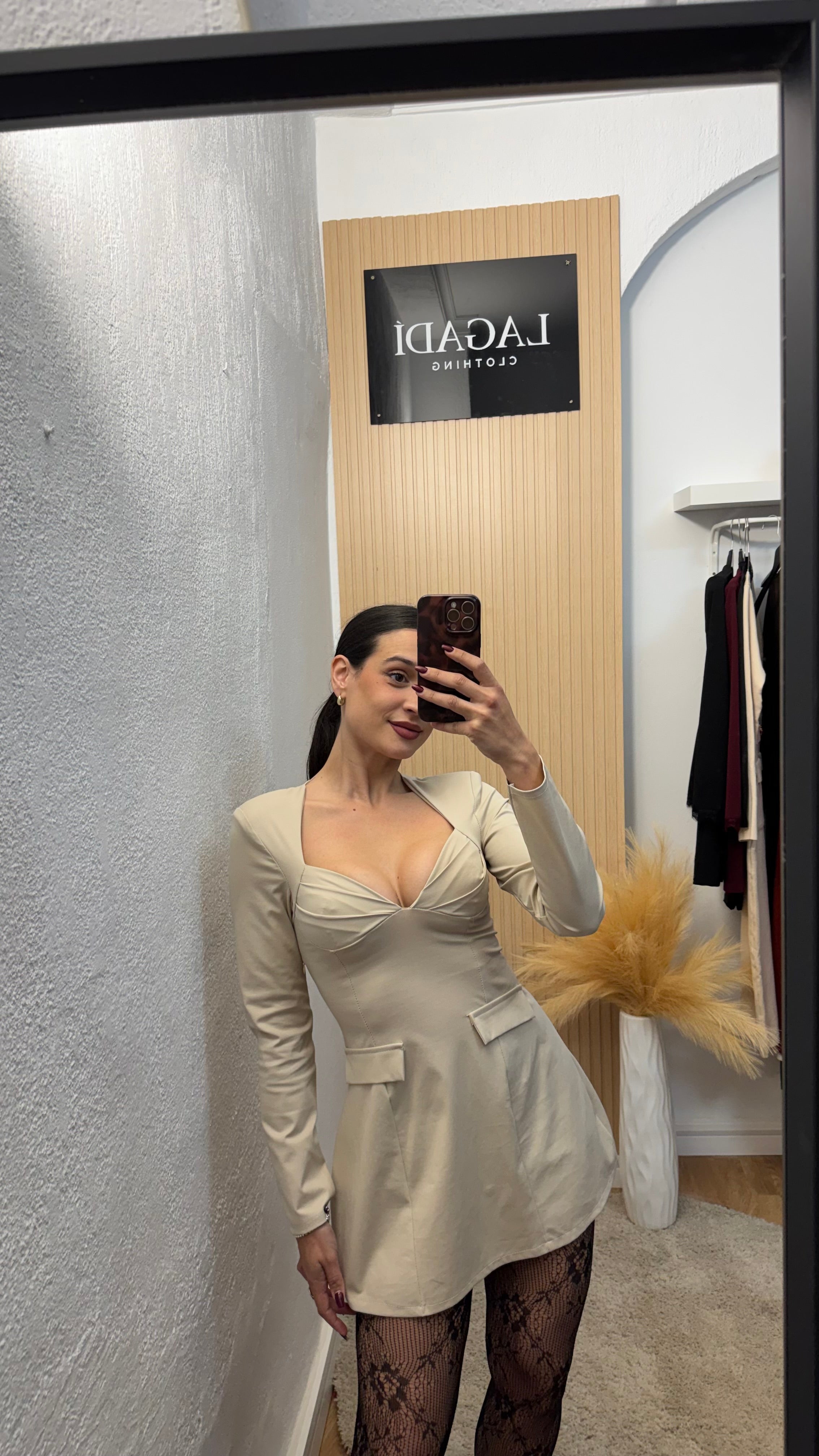Vestido Nadia Beige