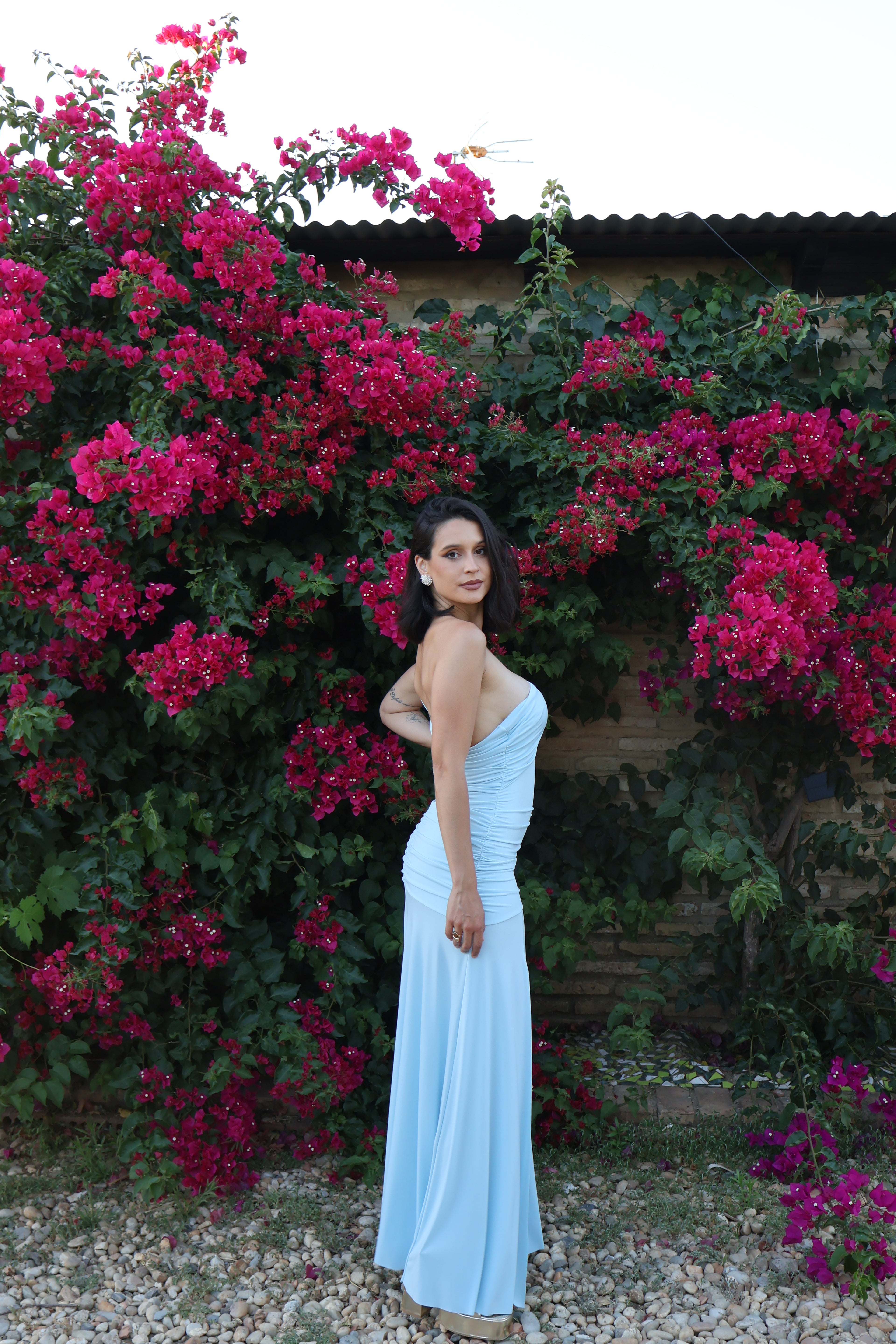 Vestido Duna Celeste