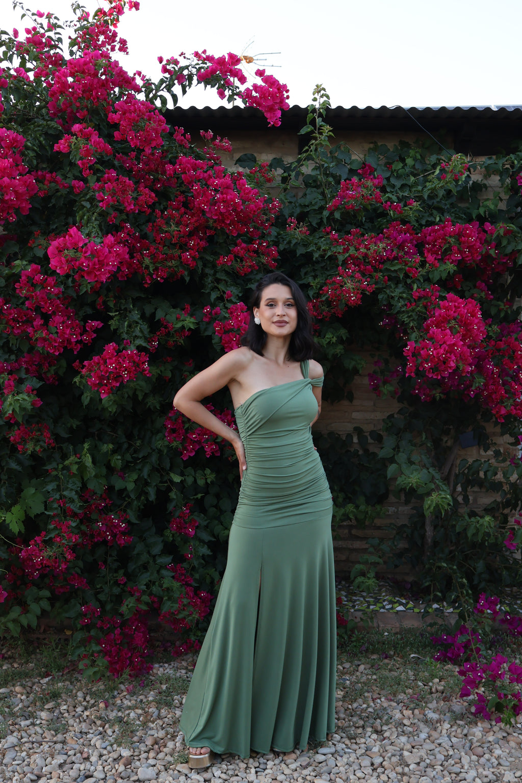 Vestido Duna Verde