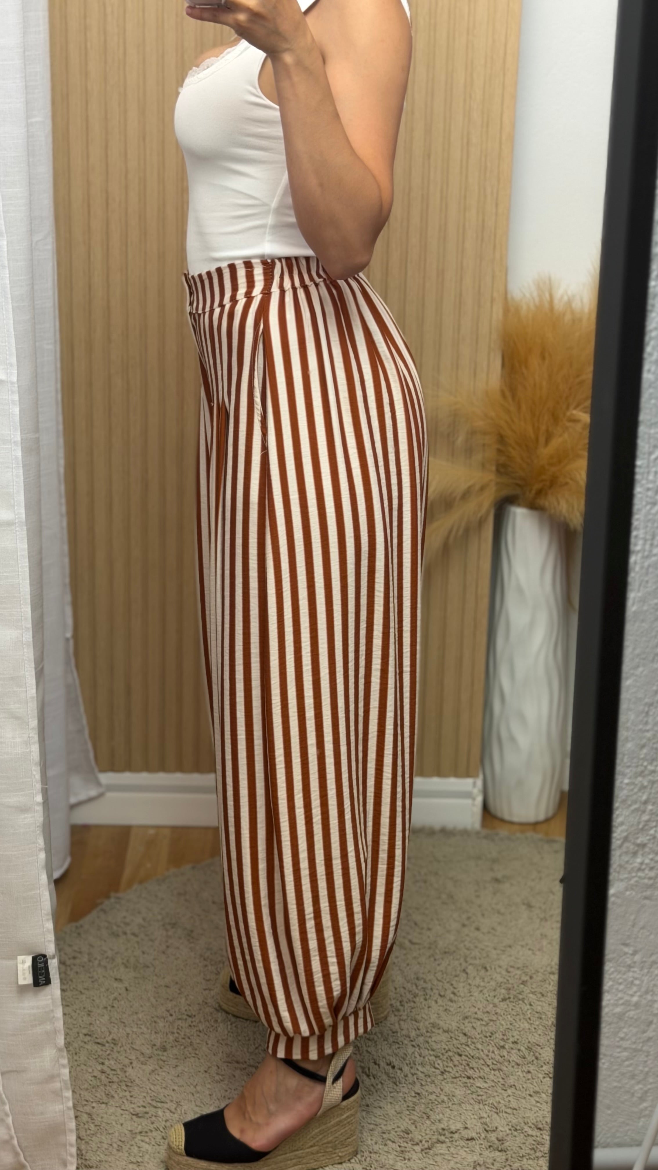 Pantalón Abril teja
