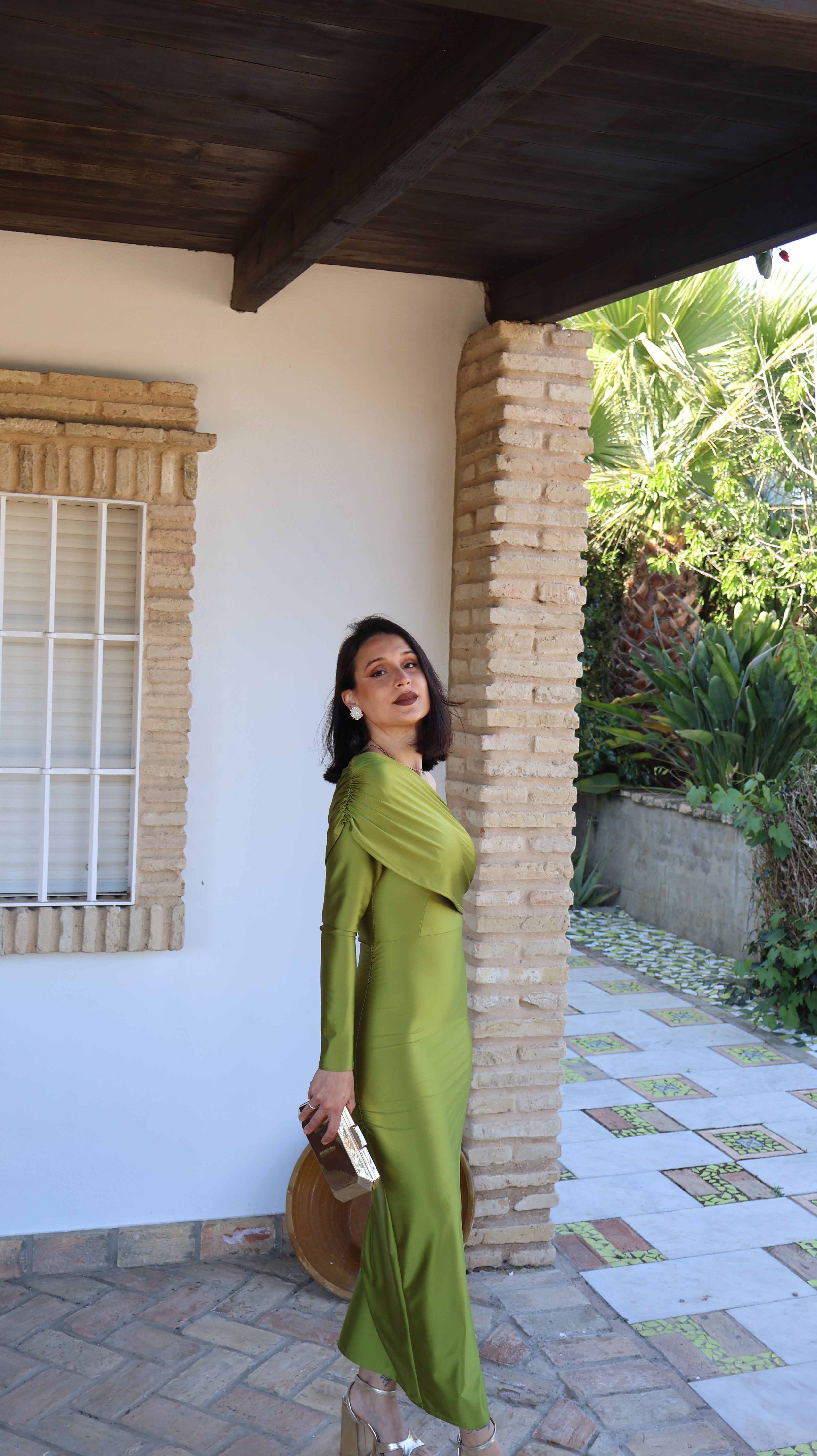 Vestido María lima