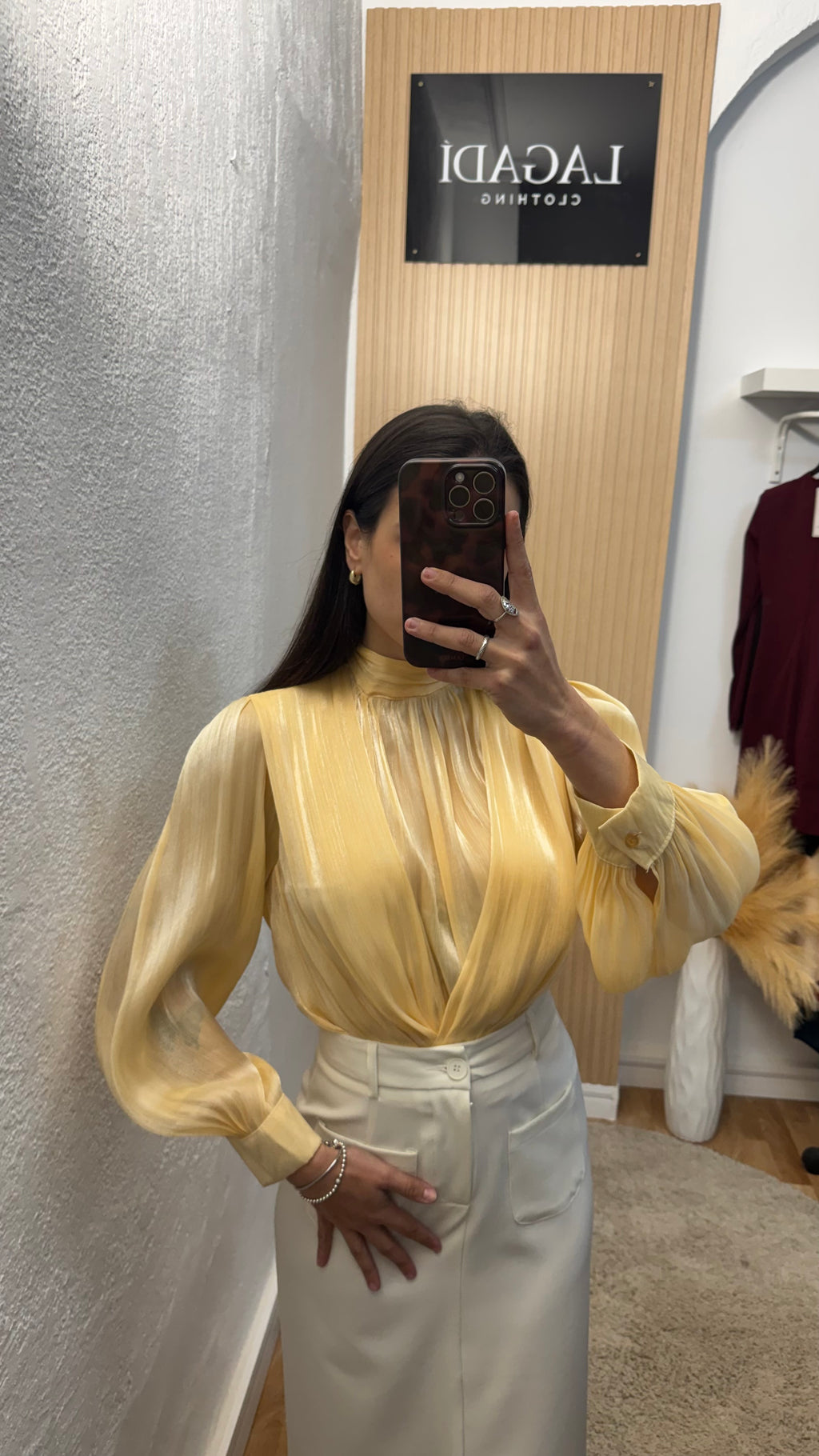 Blusa Sofía Amarillo