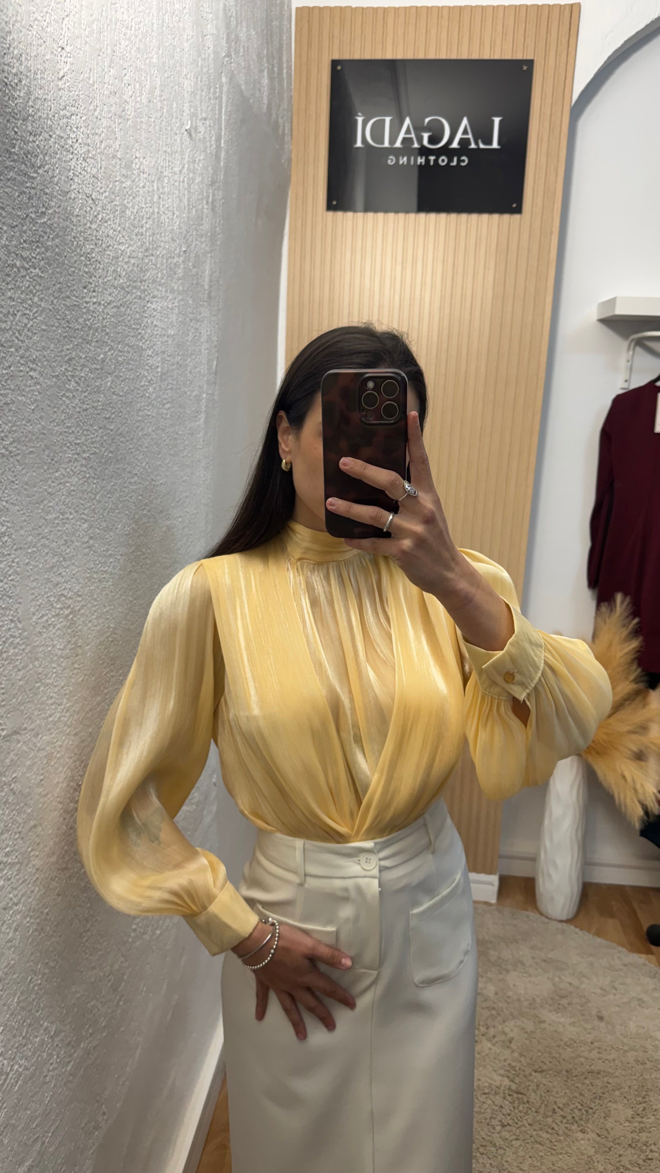 Blusa Sofía Amarillo