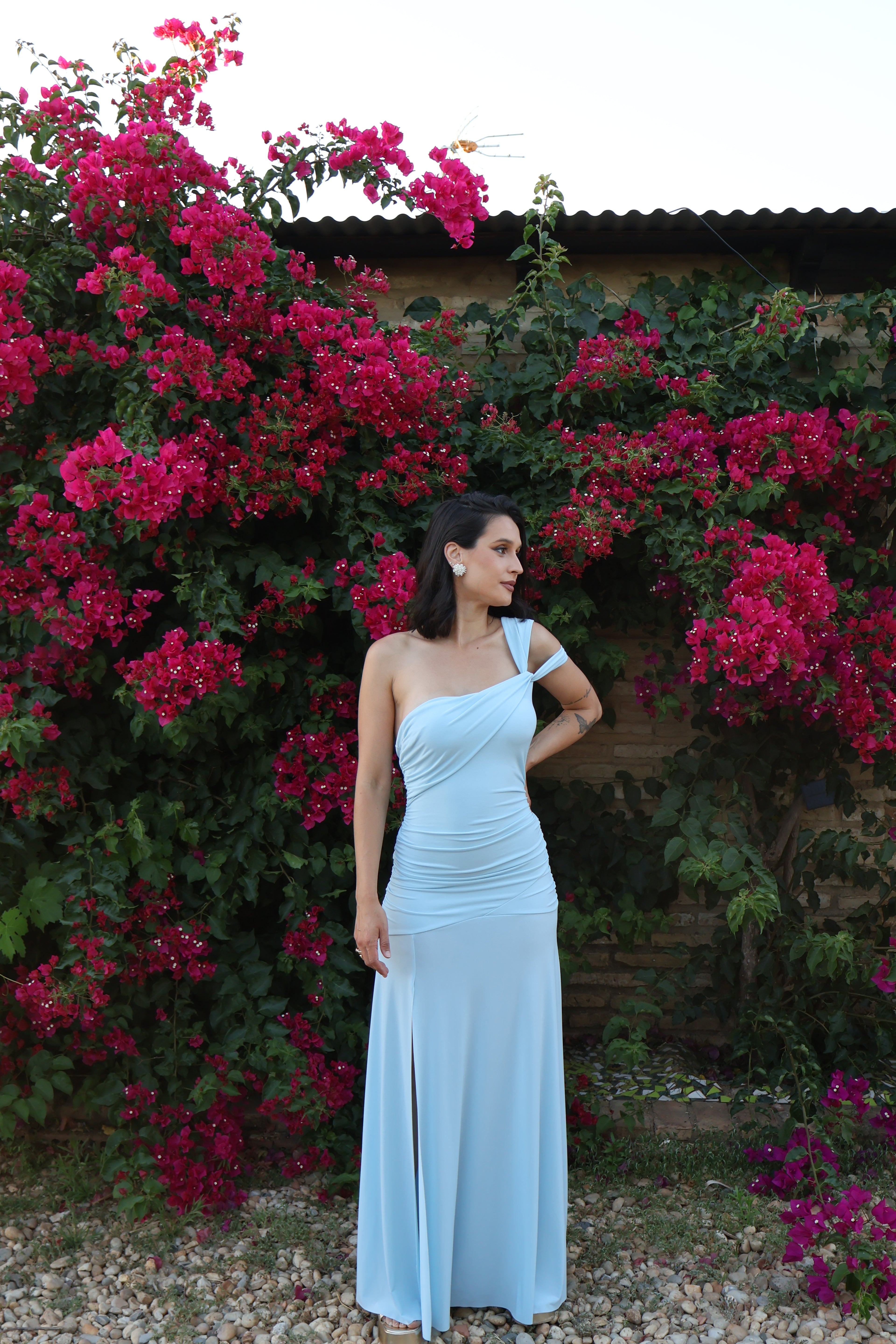 Vestido Duna Celeste