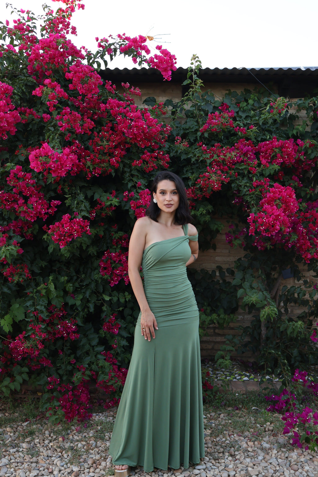 Vestido Duna Verde