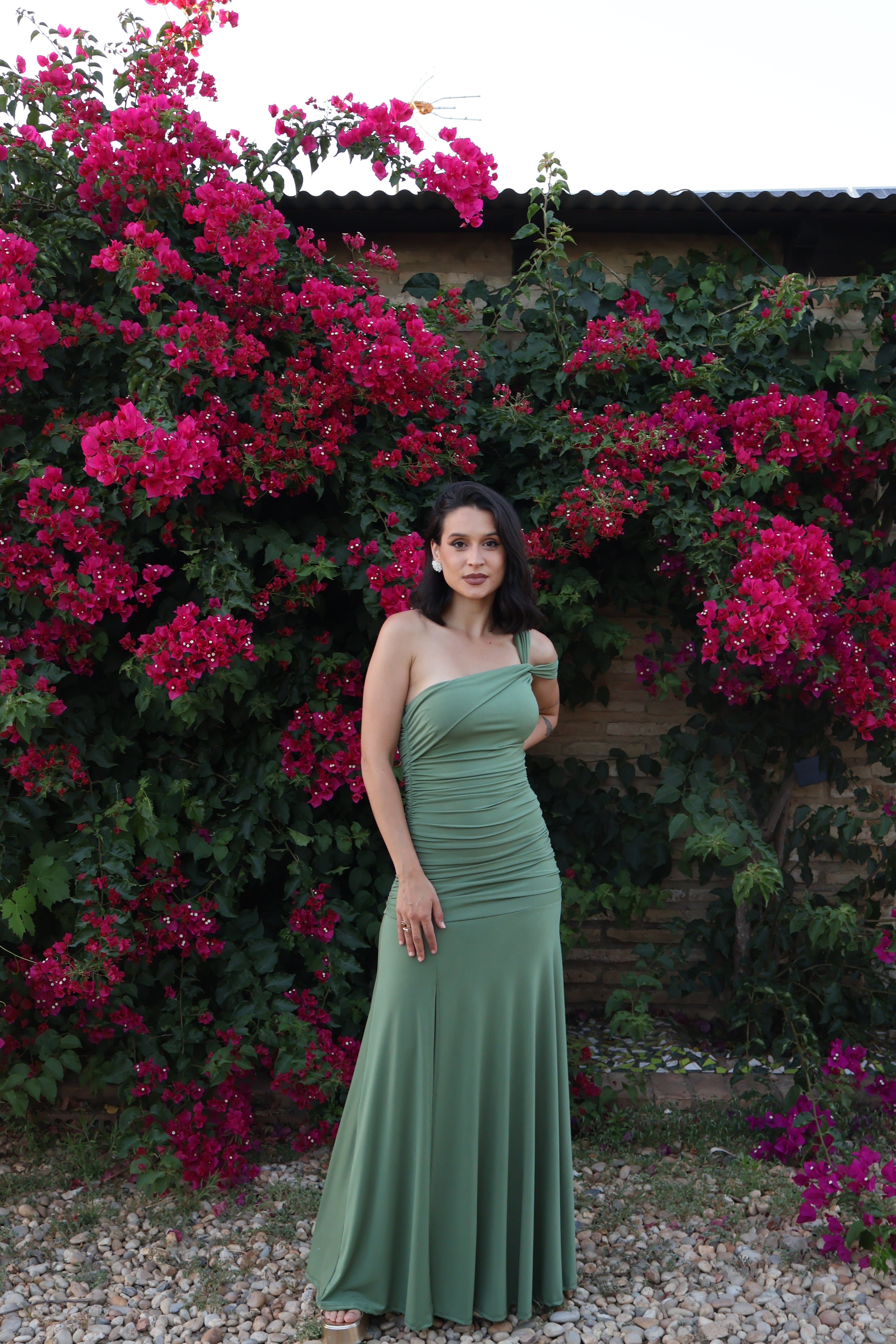 Vestido Duna Verde