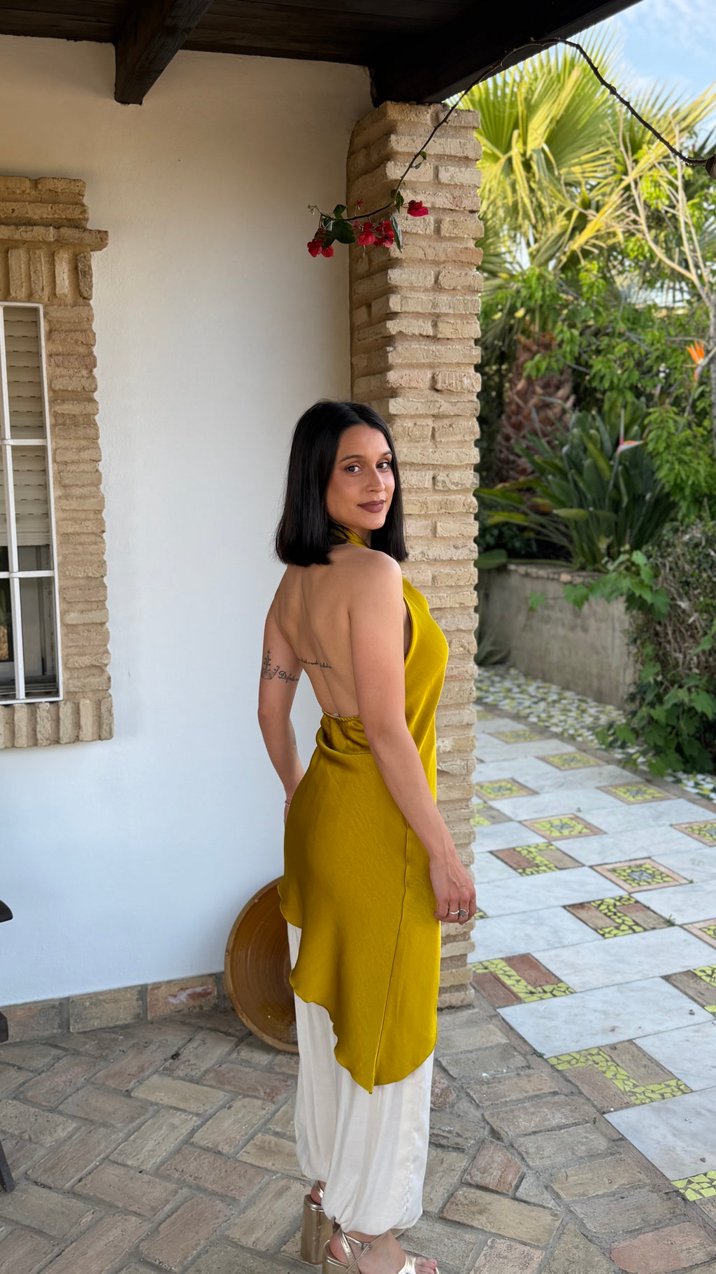 Top halter lima