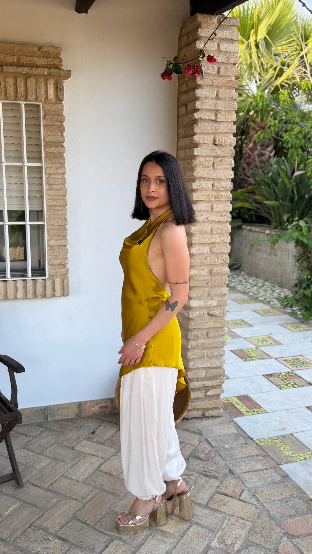 Top halter lima