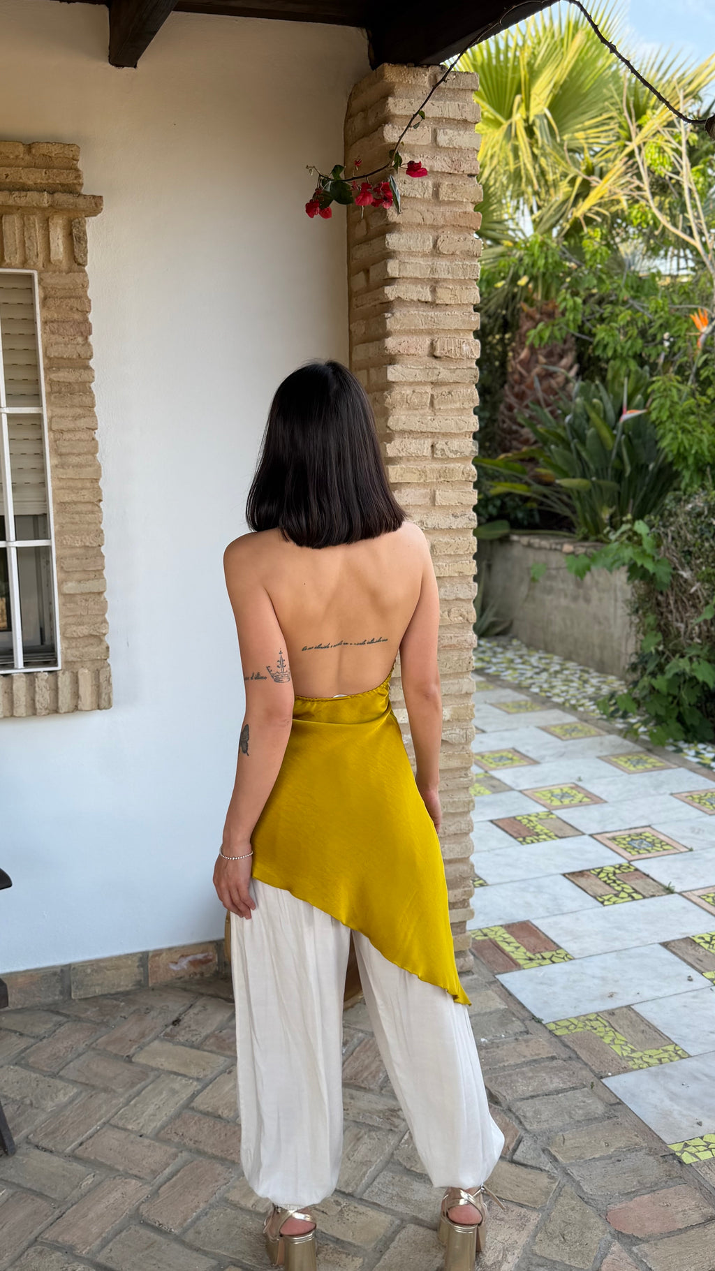 Top halter lima