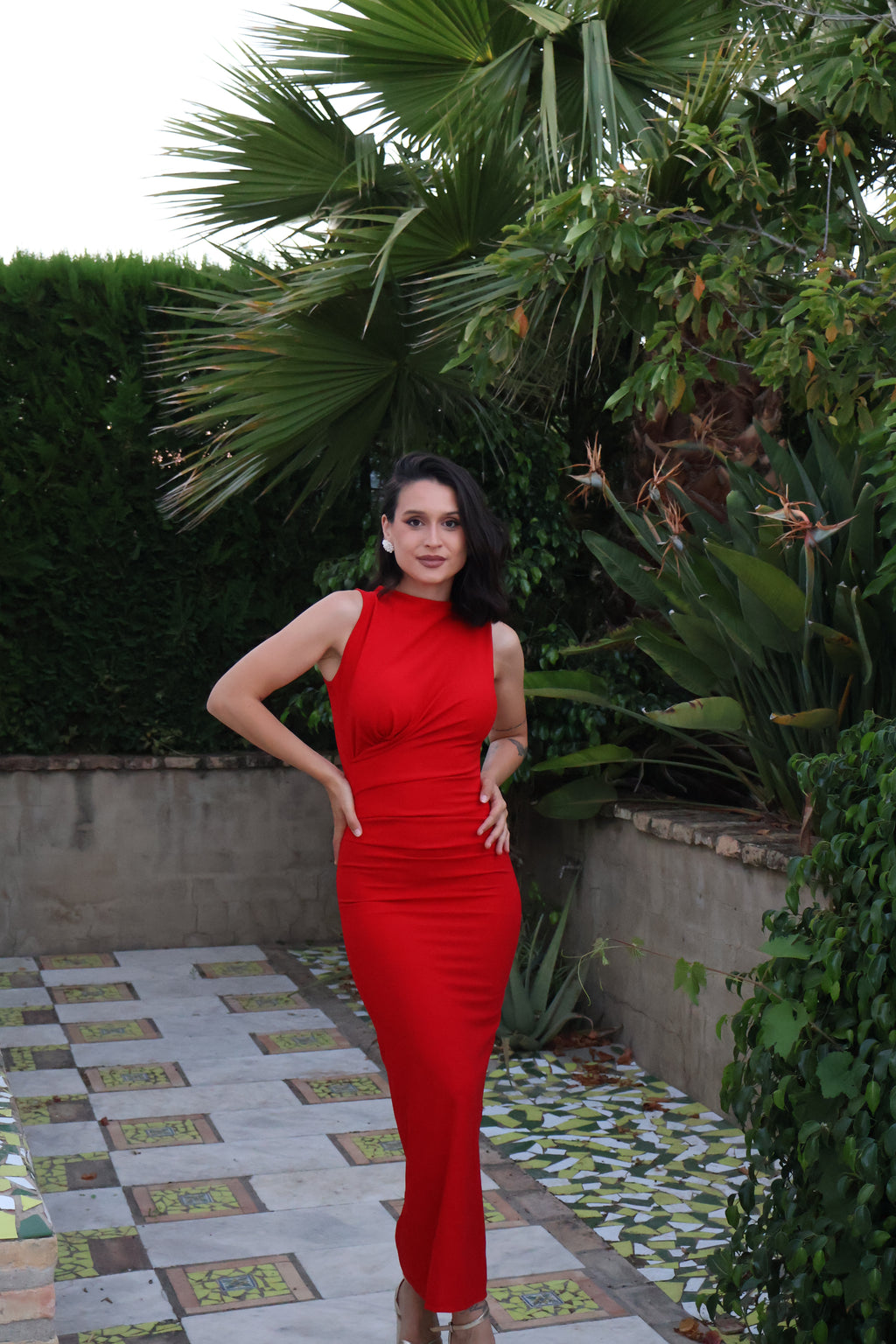 Vestido Aurora Rojo
