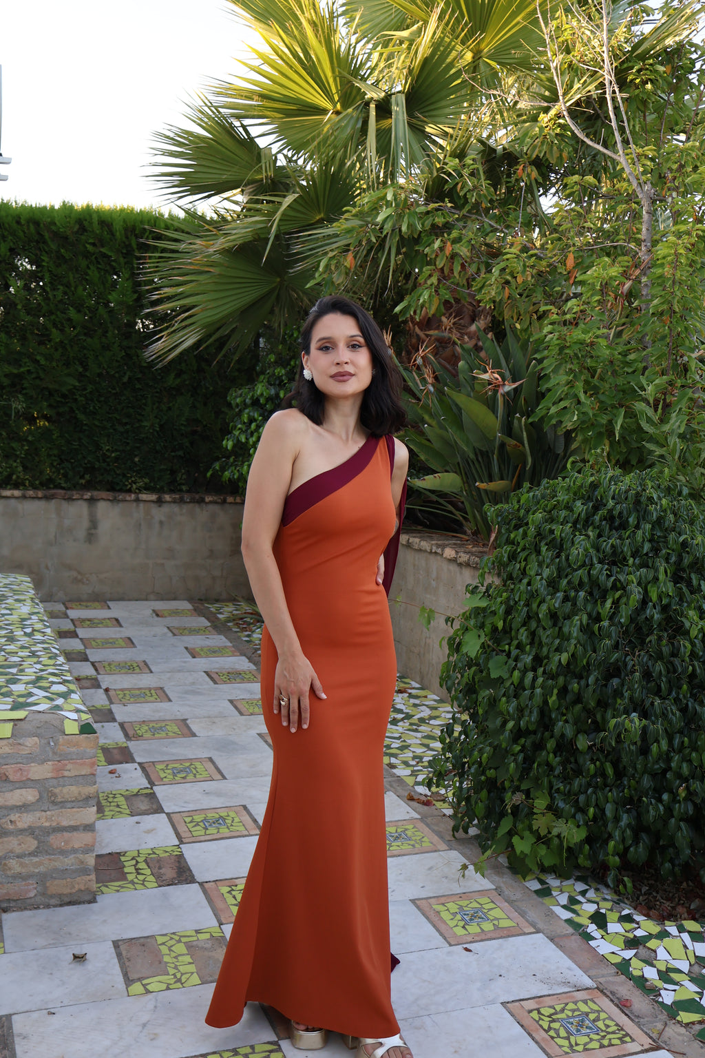 Vestido Aria Teja