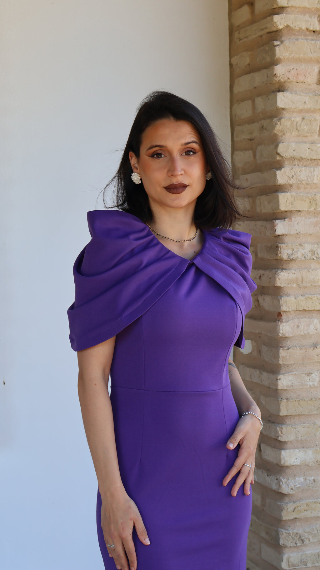 Vestido Alicia morado