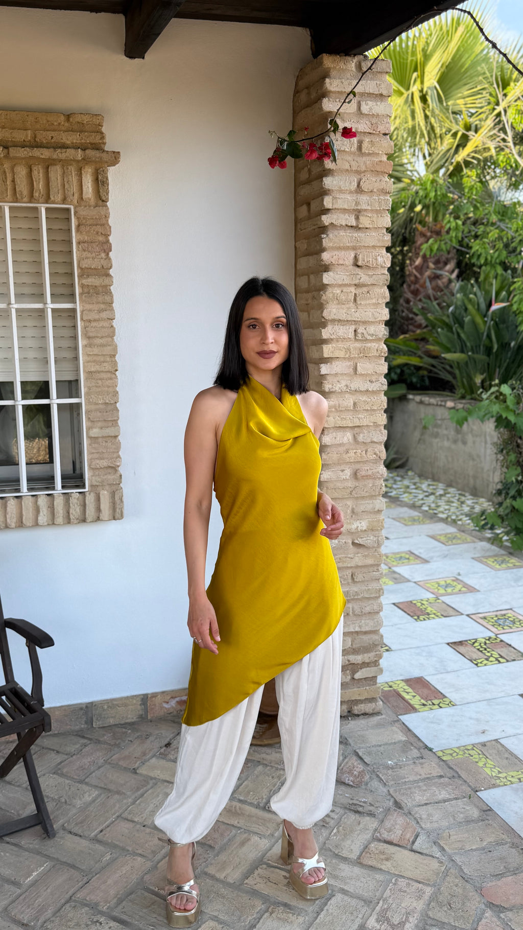 Top halter lima