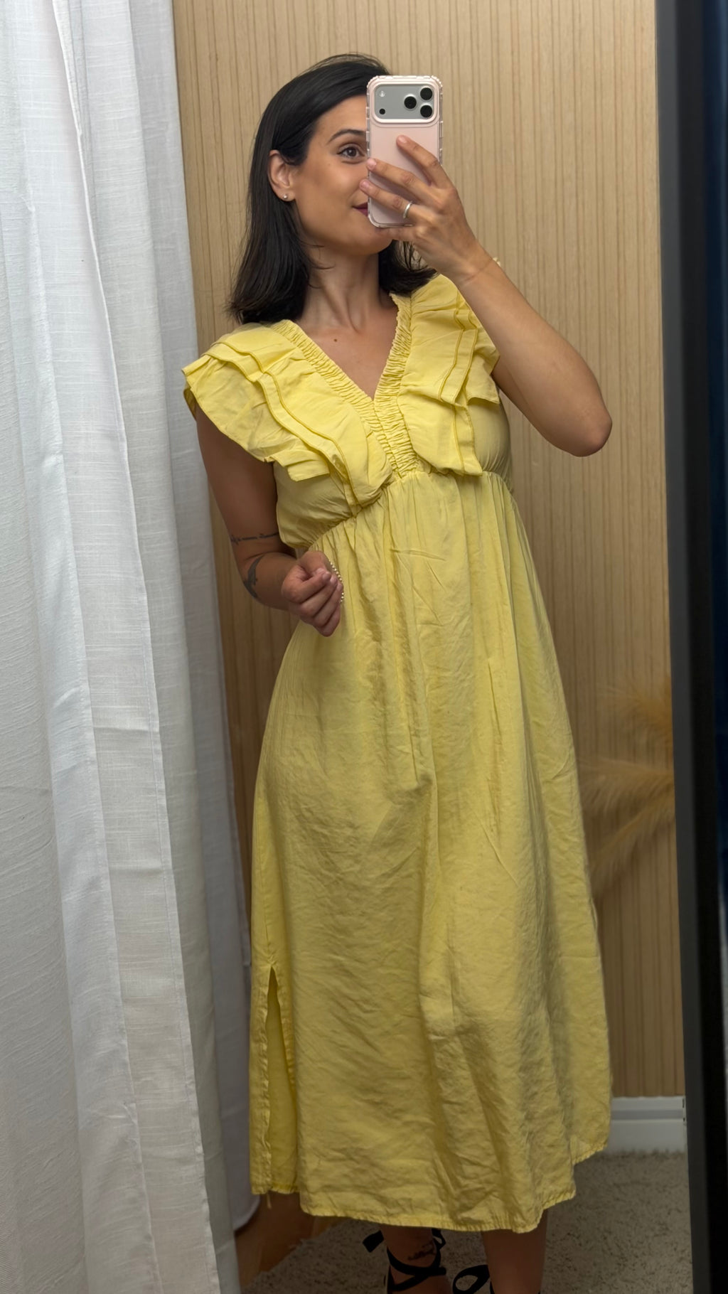 Vestido mantequilla