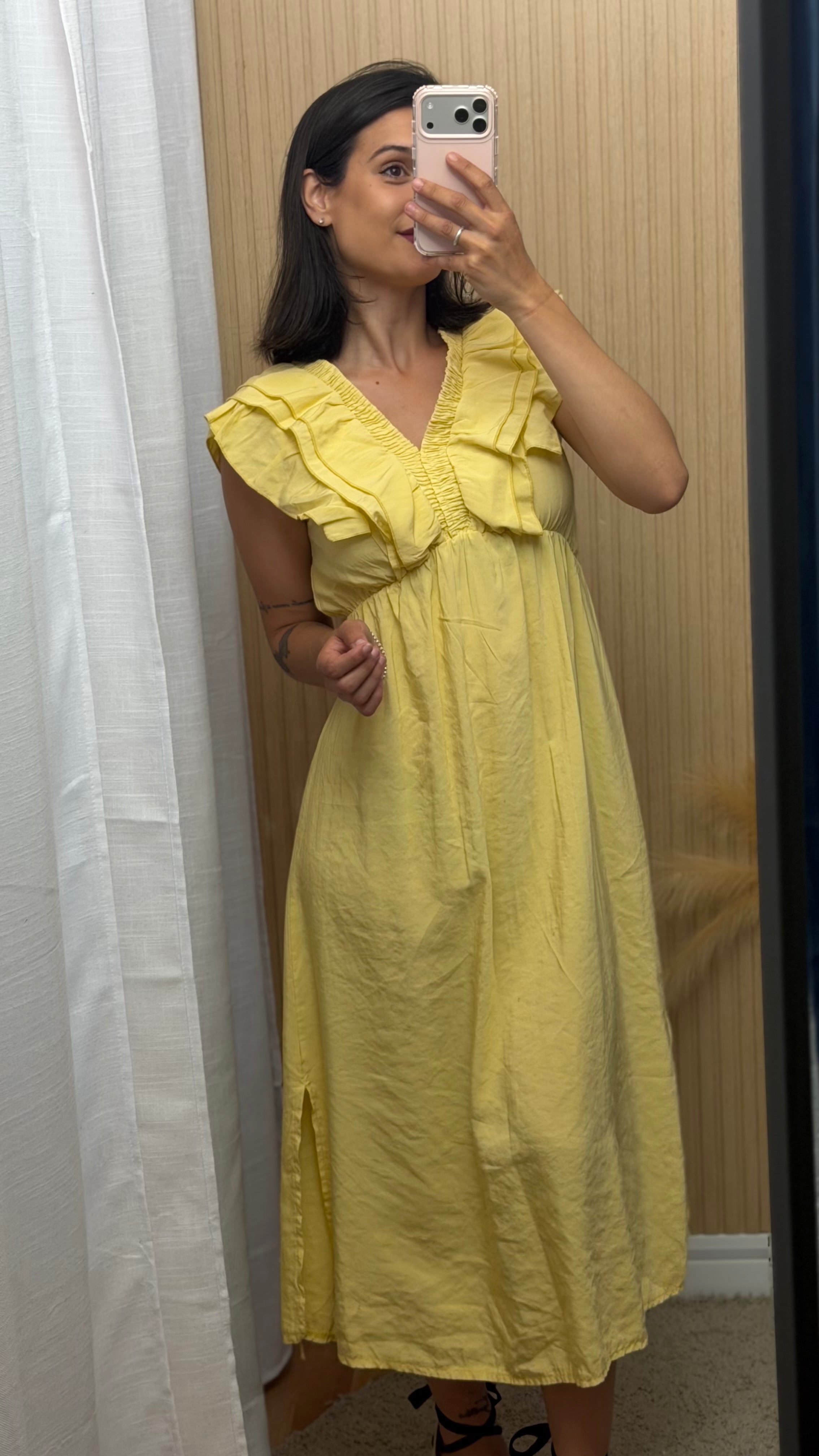 Vestido mantequilla