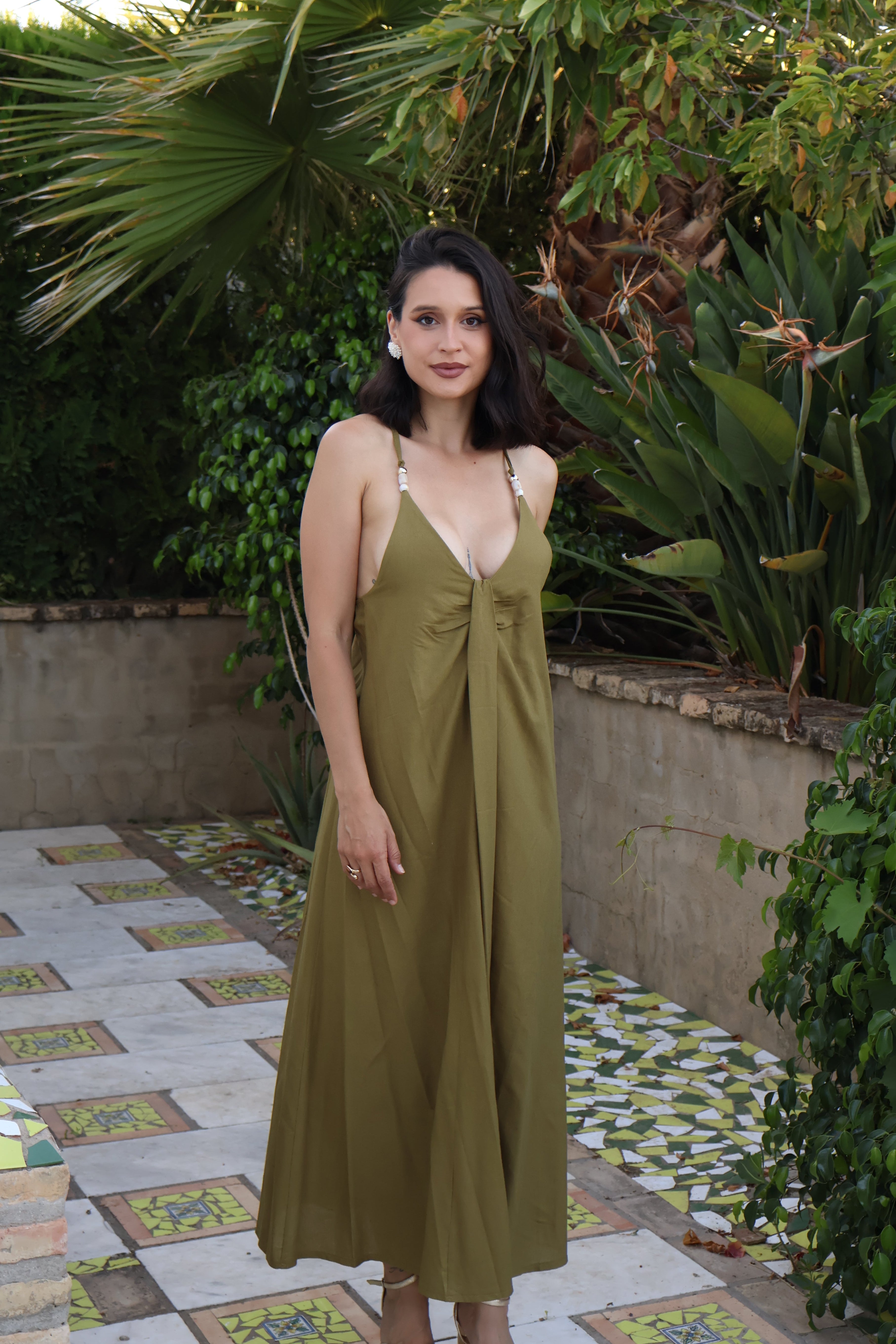 Vestido Azahar verde