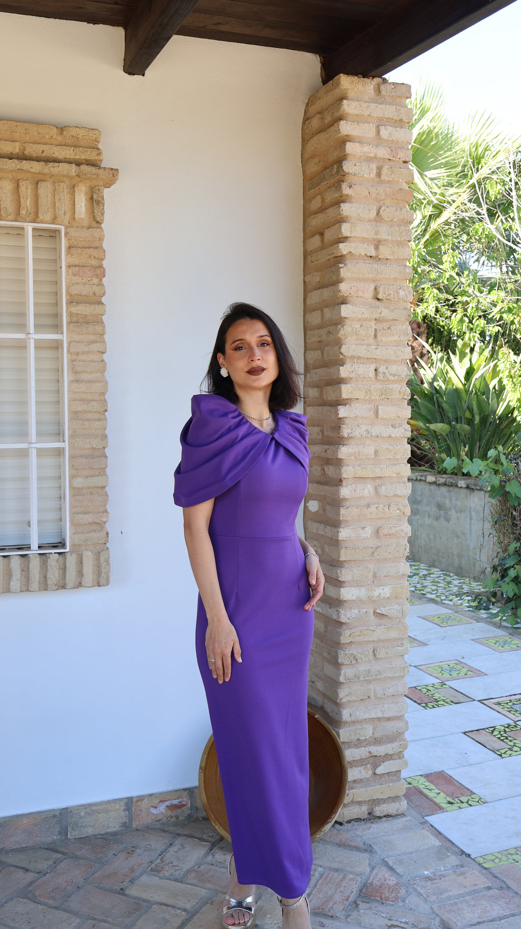Vestido Alicia morado