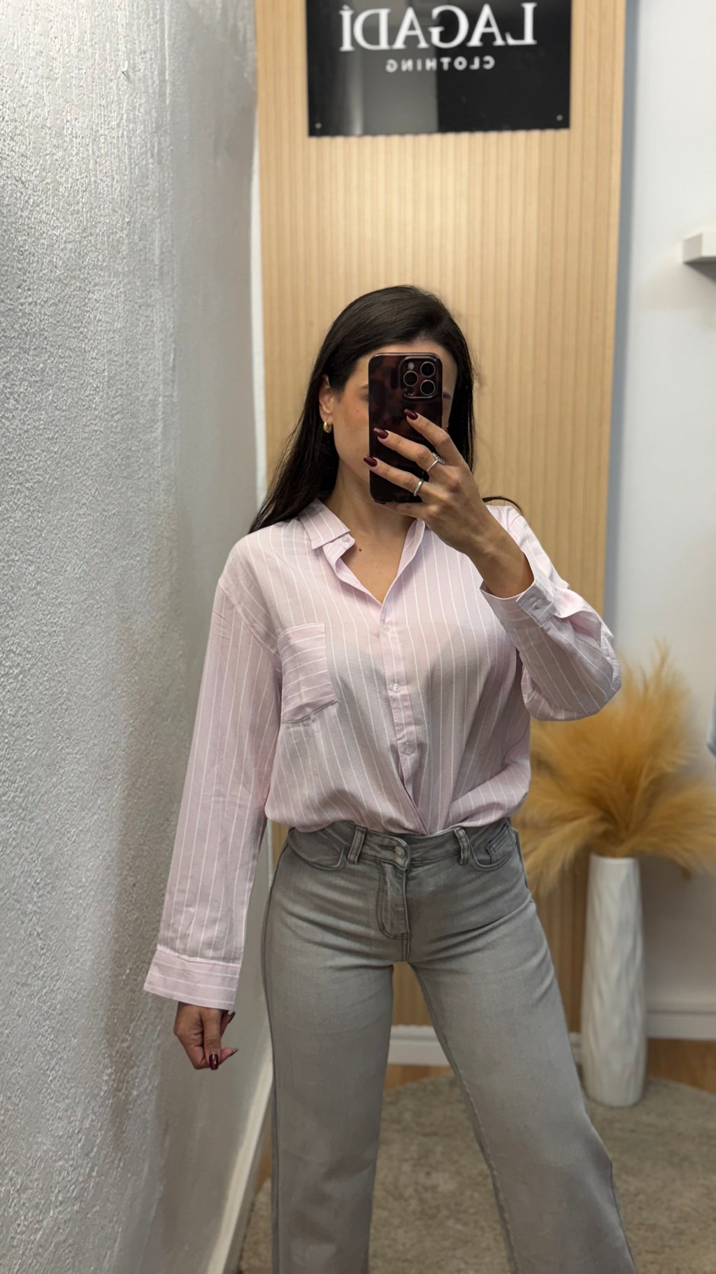 Camisa basic Rosa