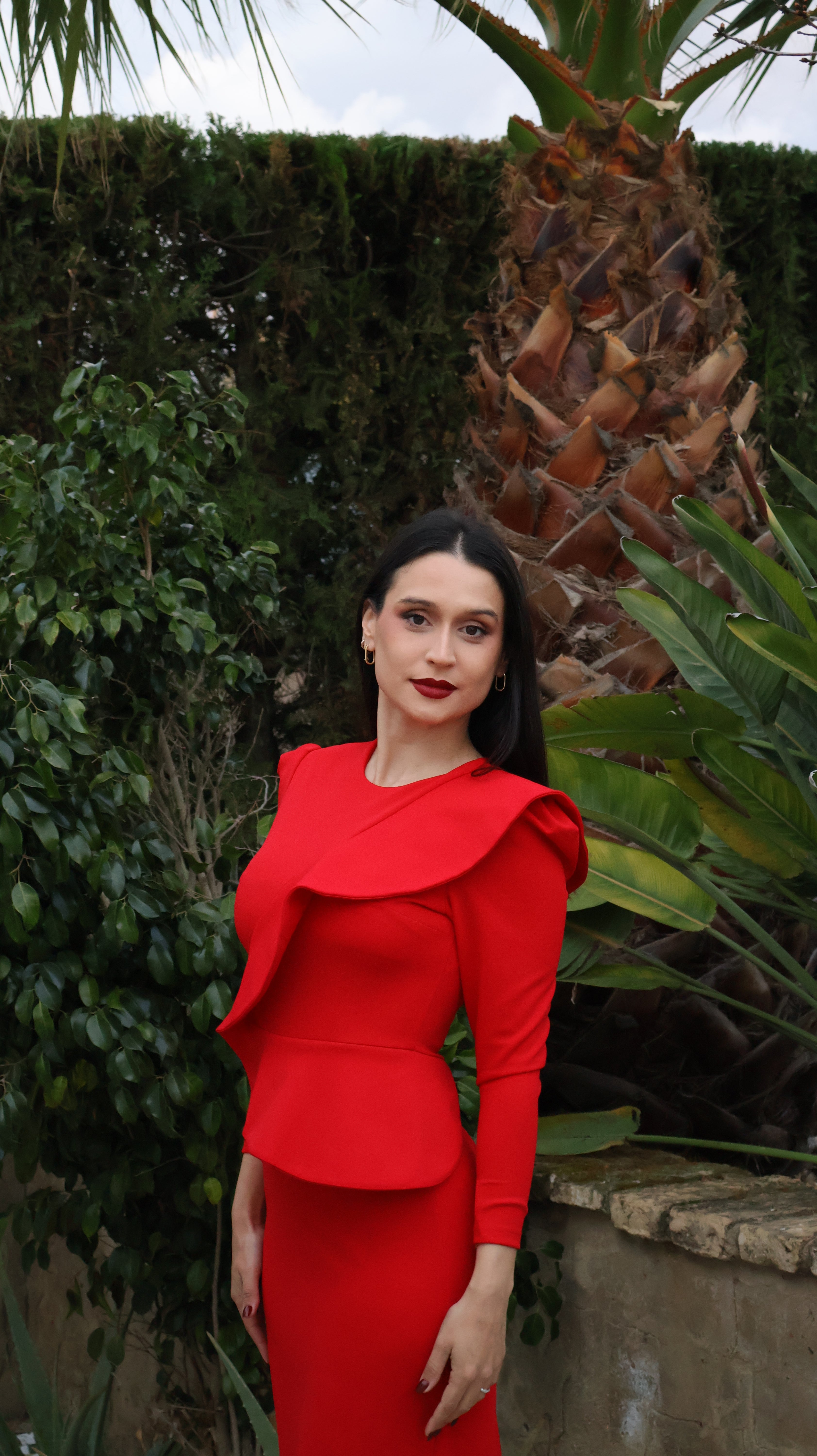 Vestido Isabela Rojo