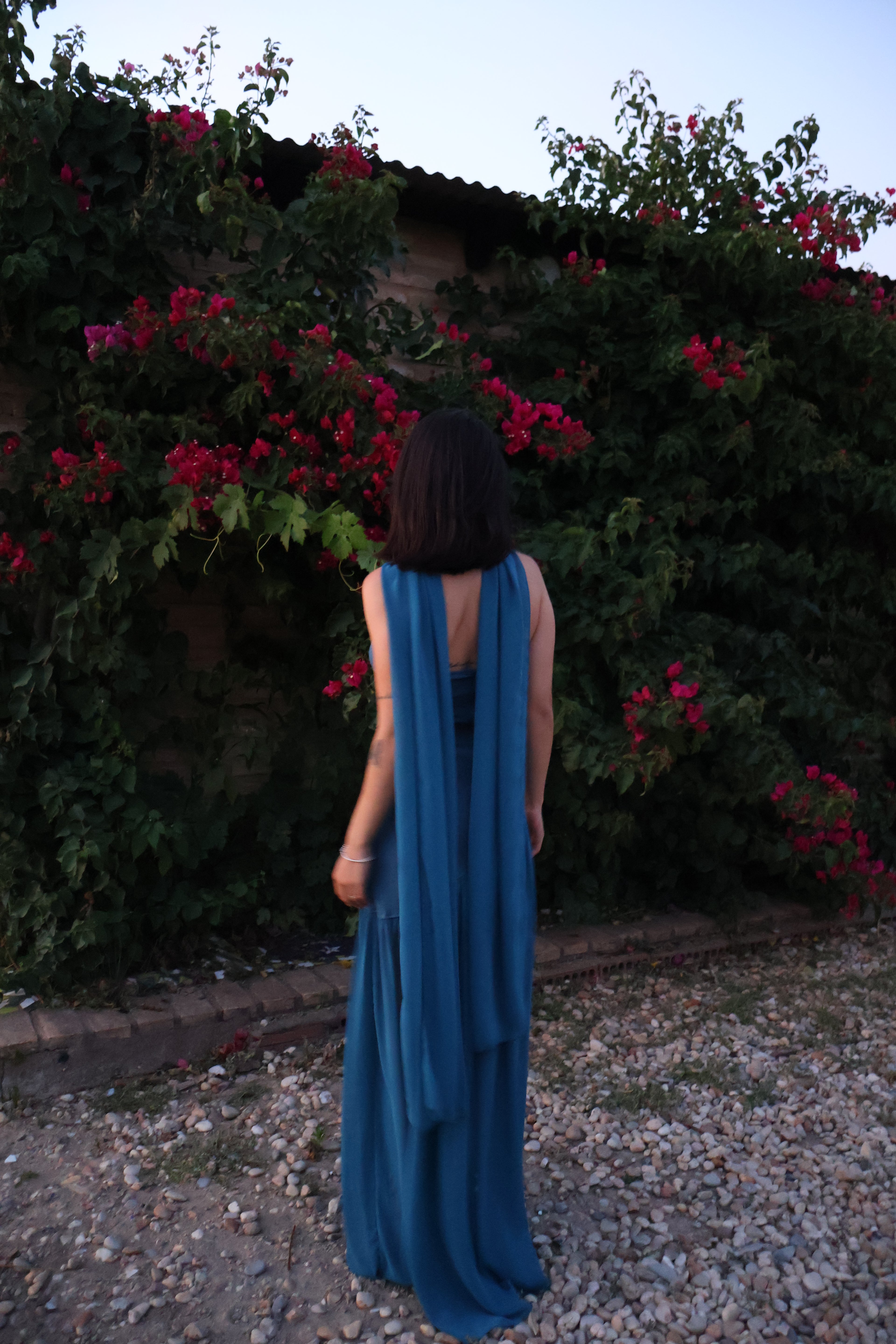 Vestido Ania petróleo
