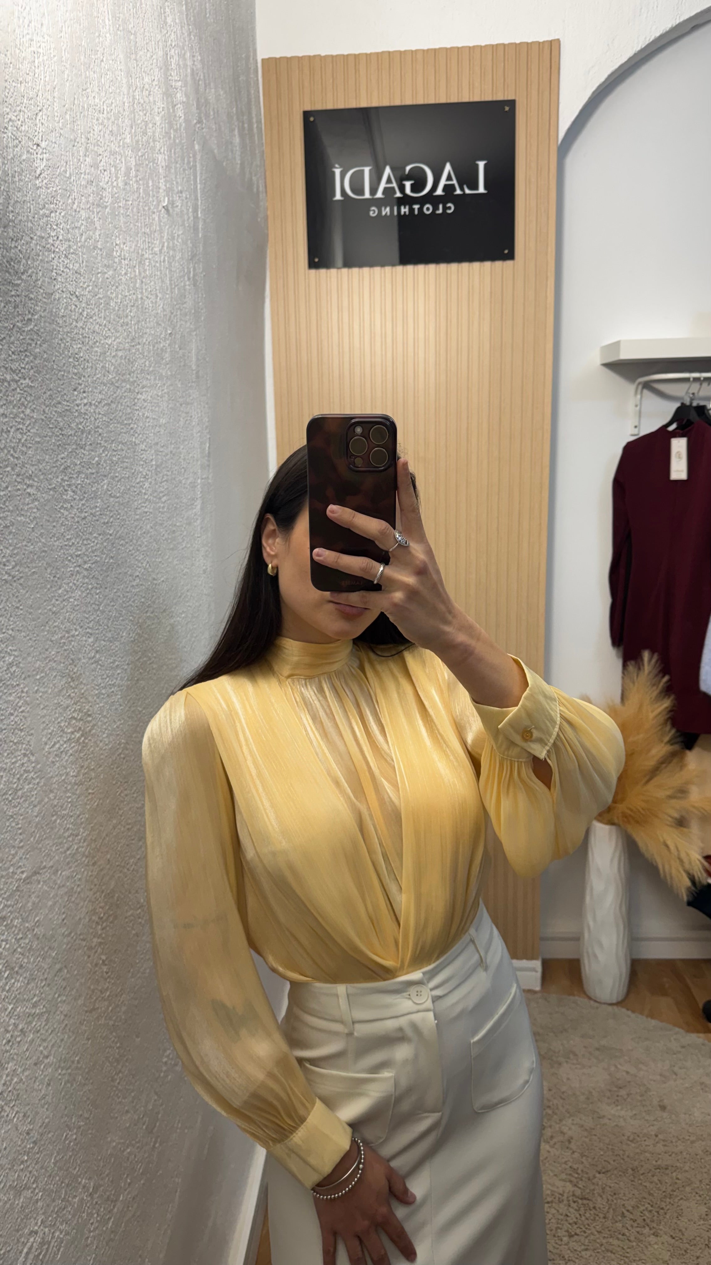 Blusa Sofía Amarillo
