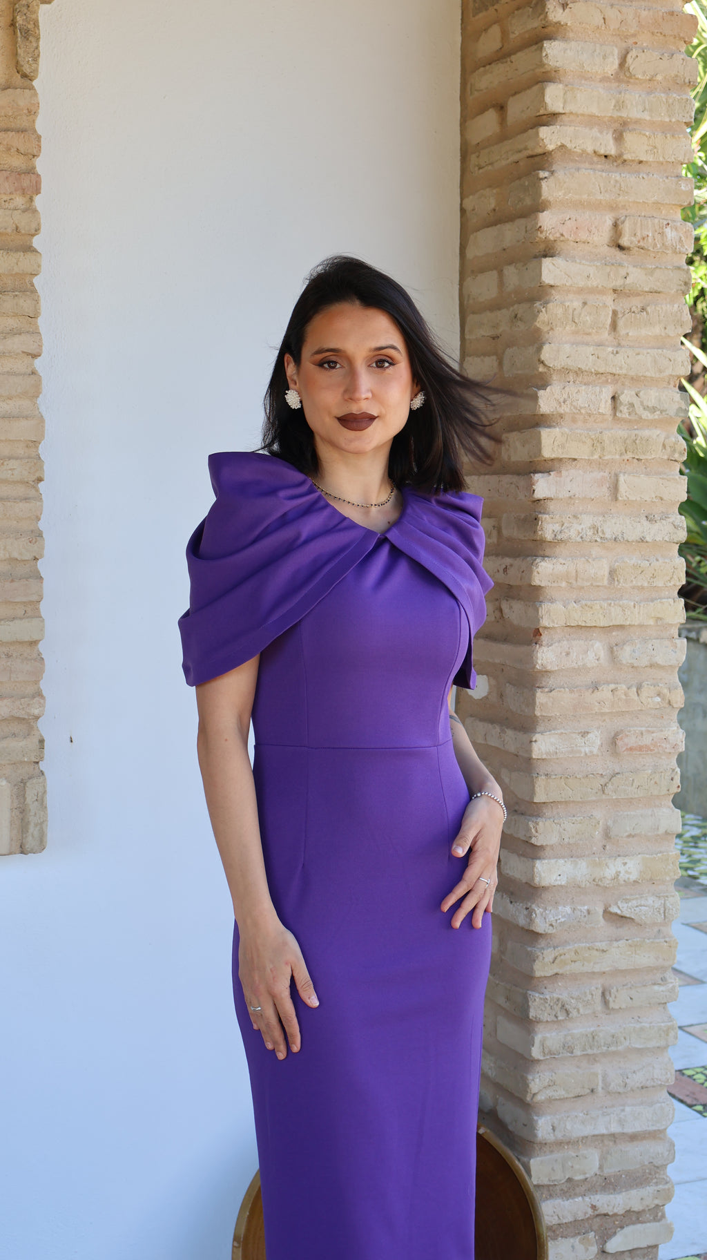 Vestido Alicia morado