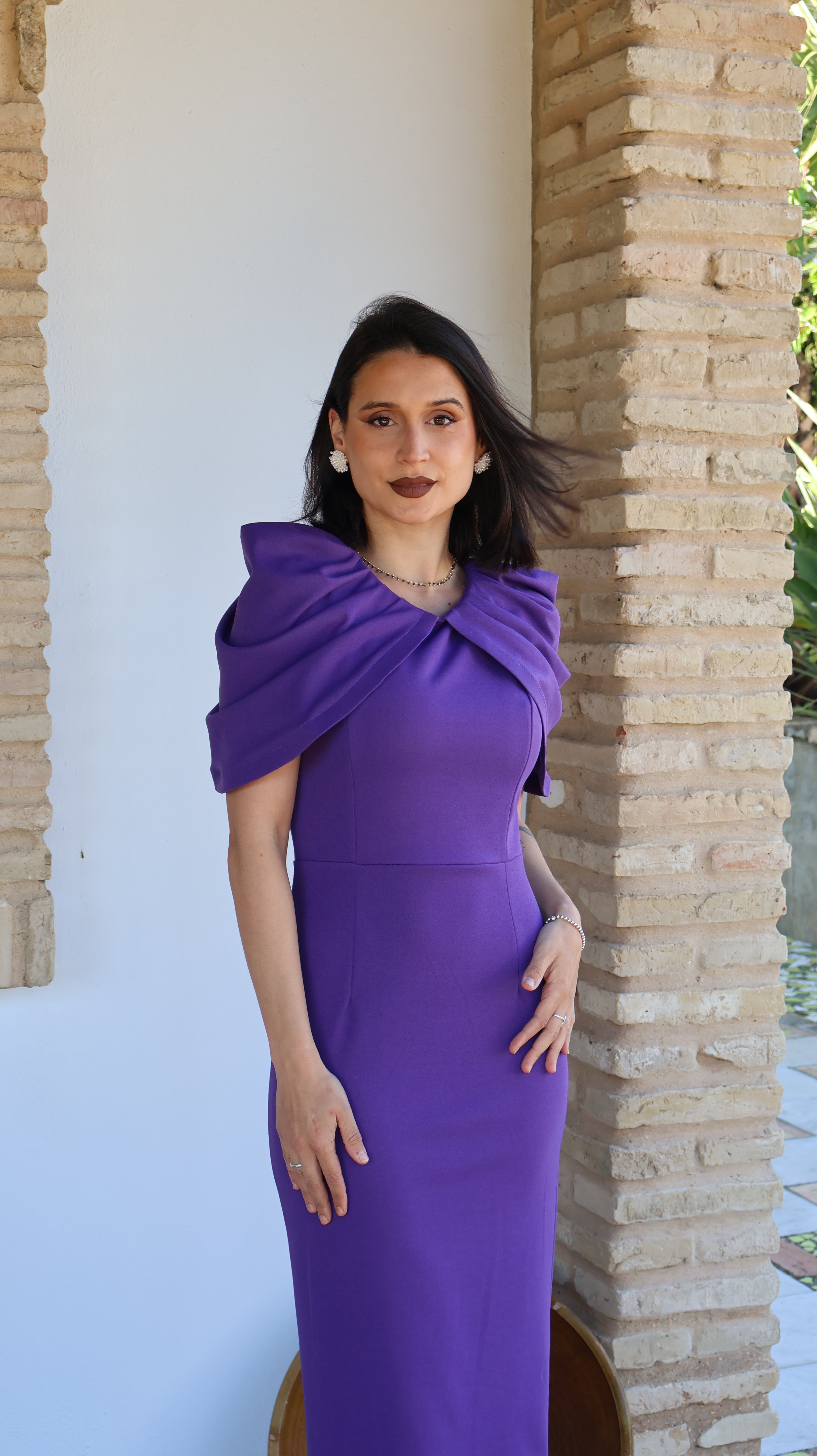 Vestido Alicia morado