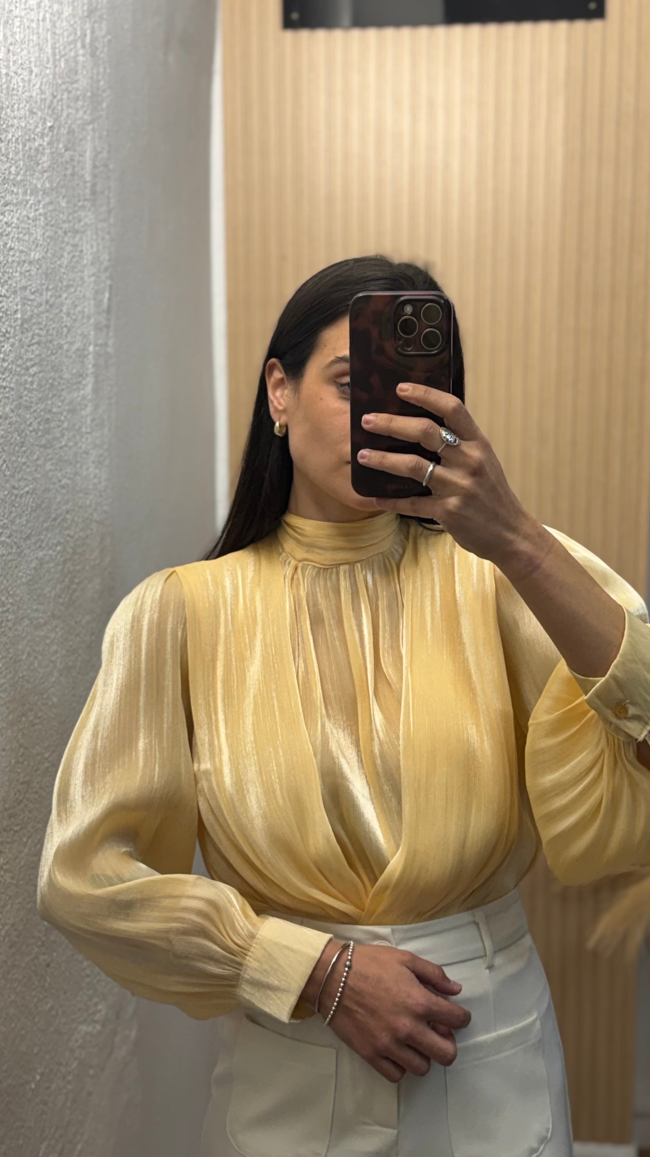 Blusa Sofía Amarillo