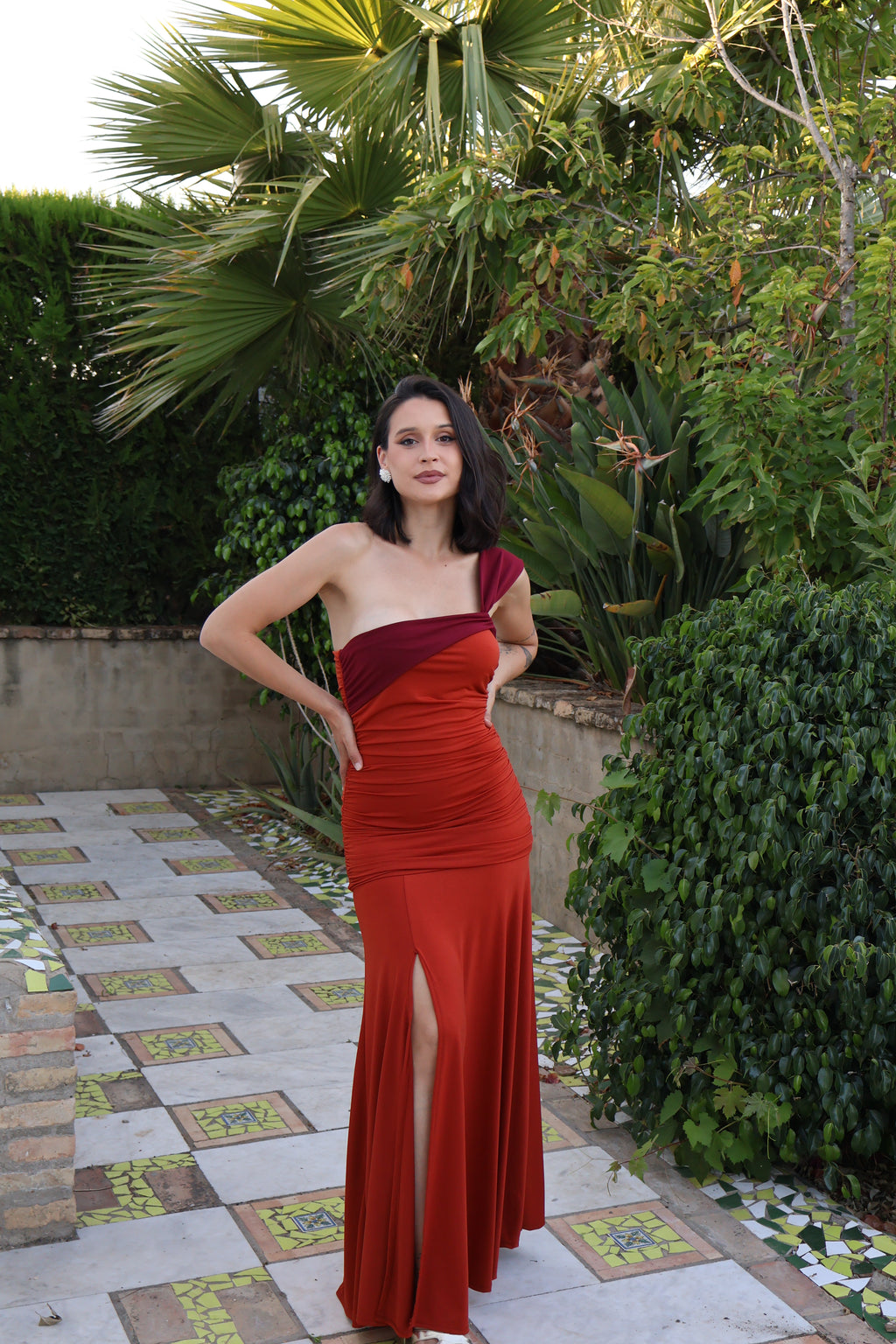 Vestido Duna Bicolor