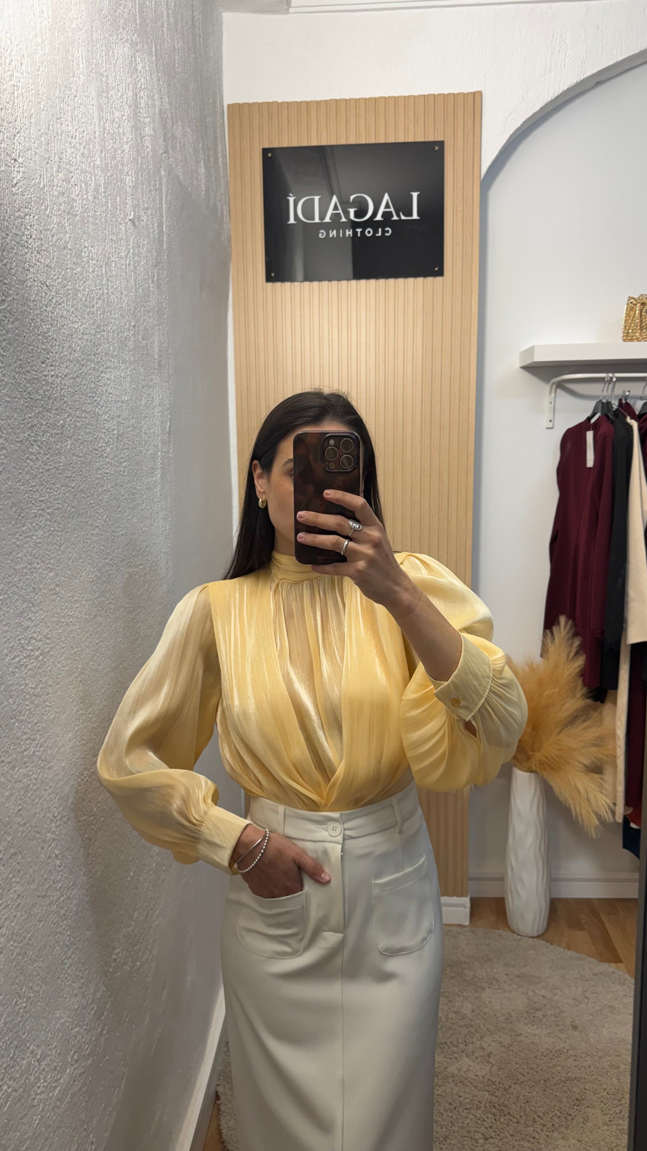 Blusa Sofía Amarillo