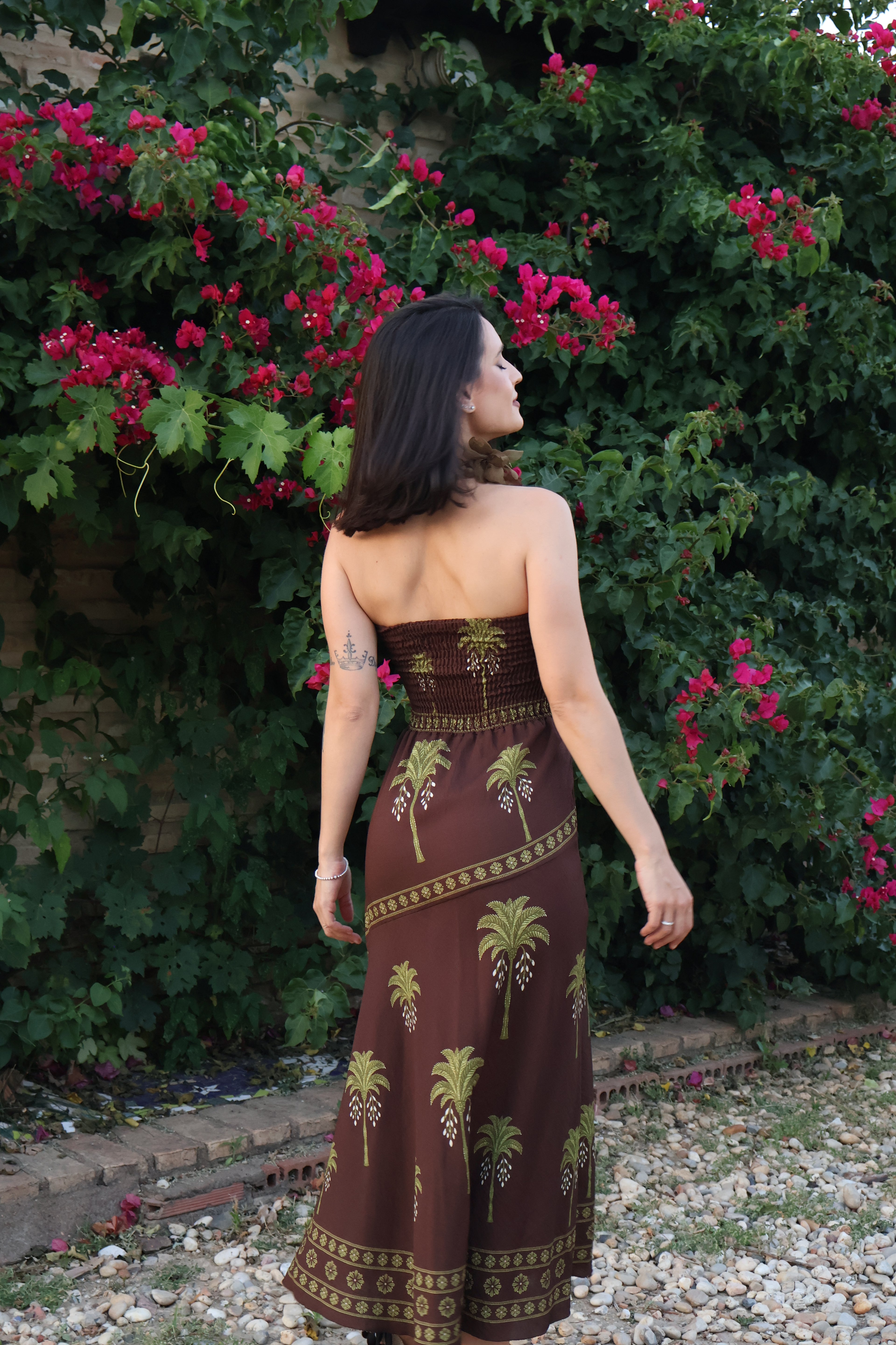 Vestido Bali Marrón