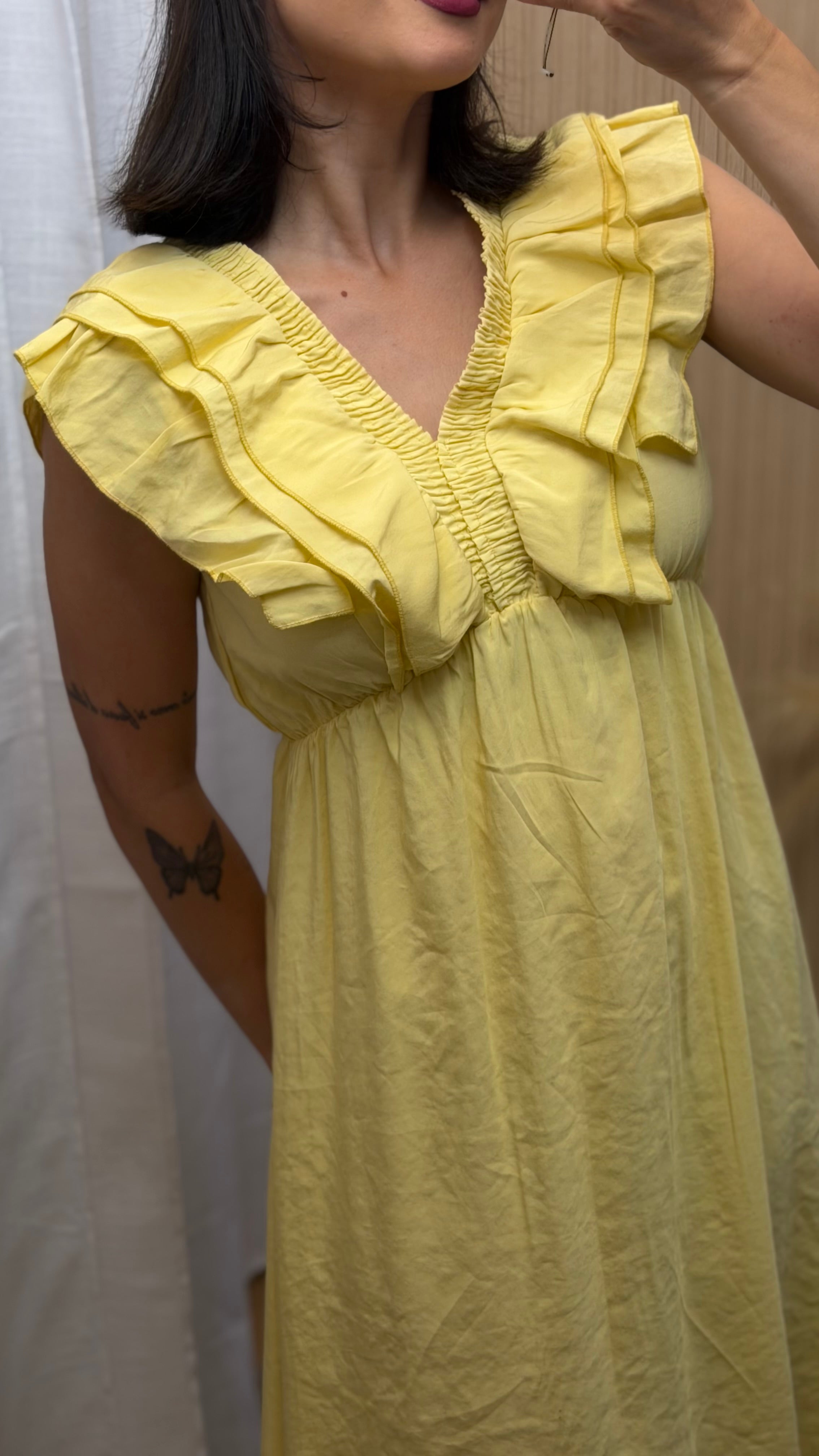 Vestido mantequilla