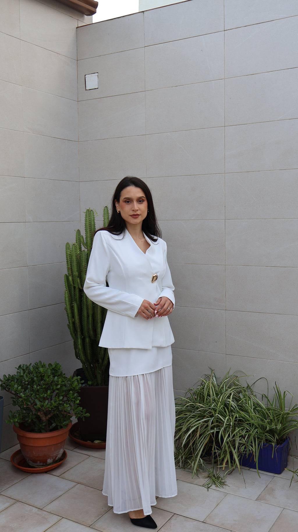 Conjunto Diana Blanco