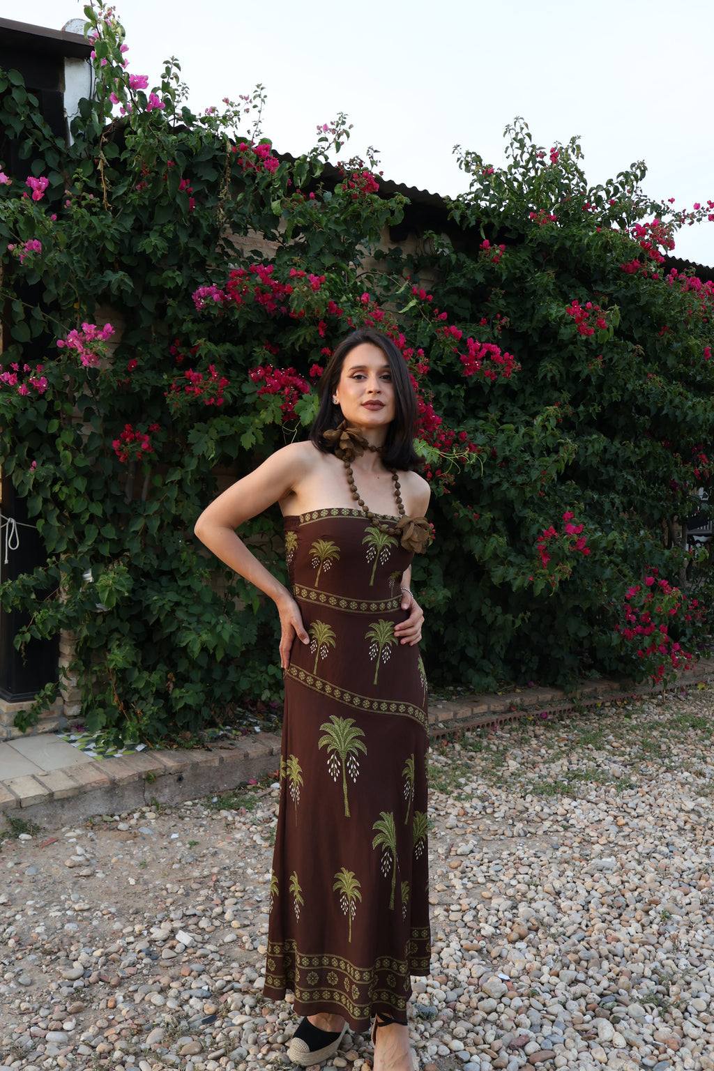 Vestido Bali Marrón