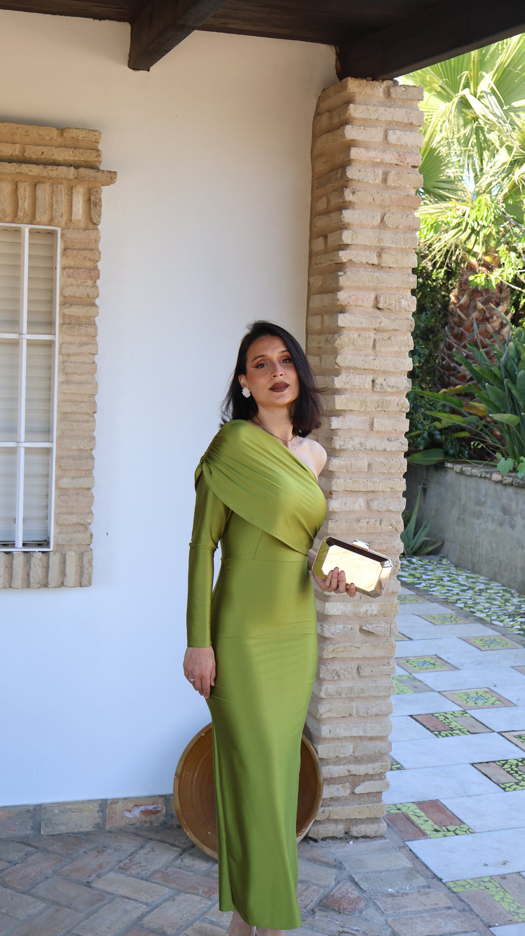 Vestido María lima