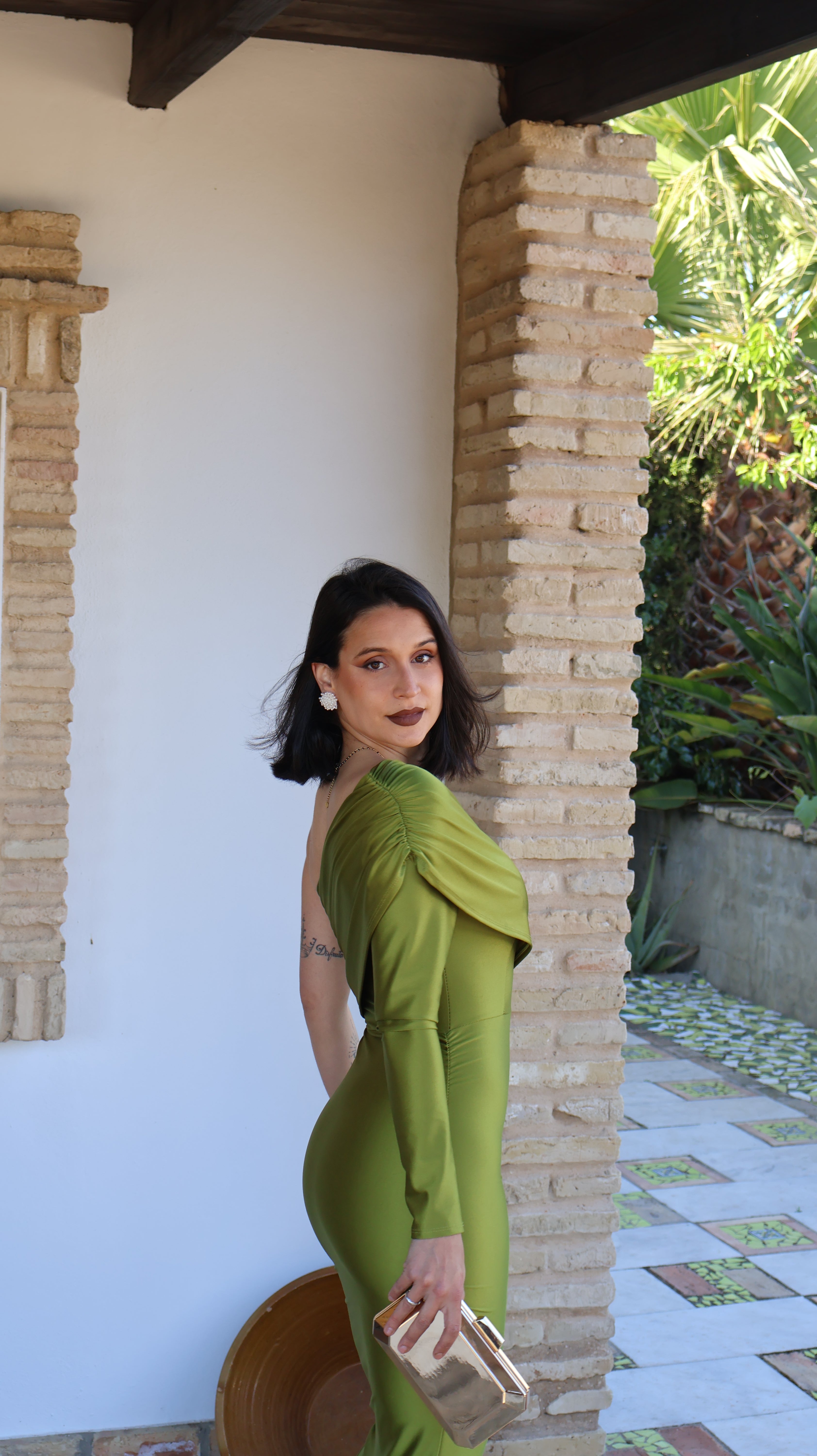 Vestido María lima