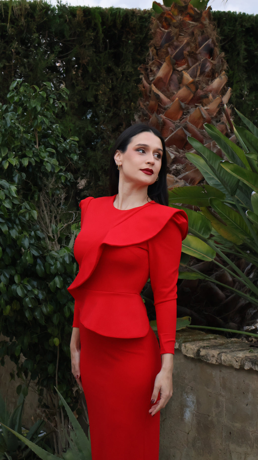 Vestido Isabela Rojo