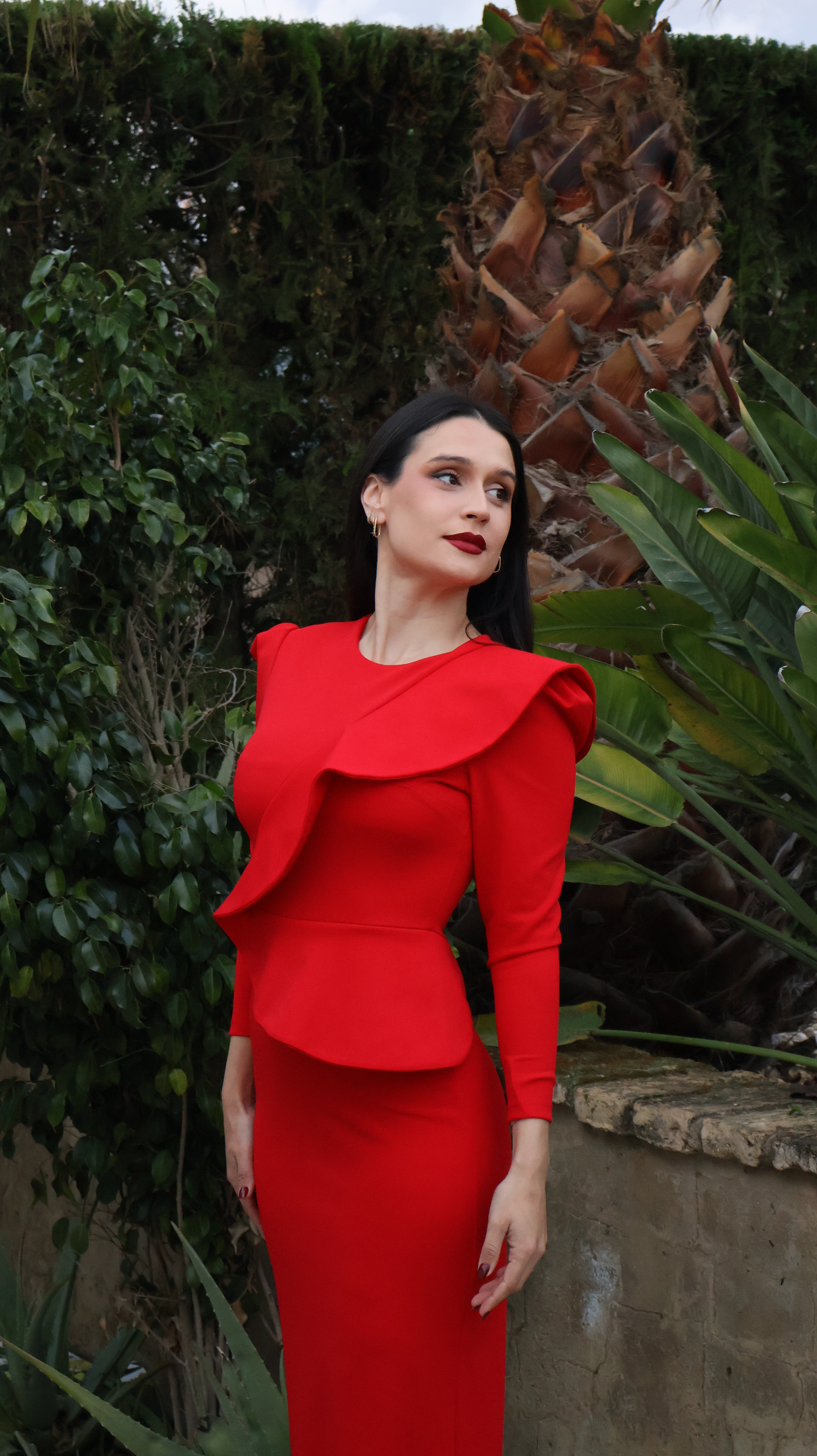 Vestido Isabela Rojo