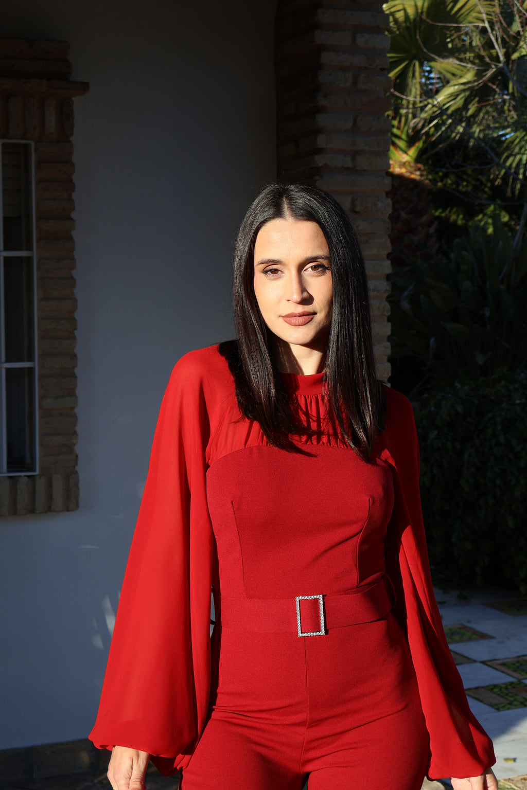 Mono Martina burdeos