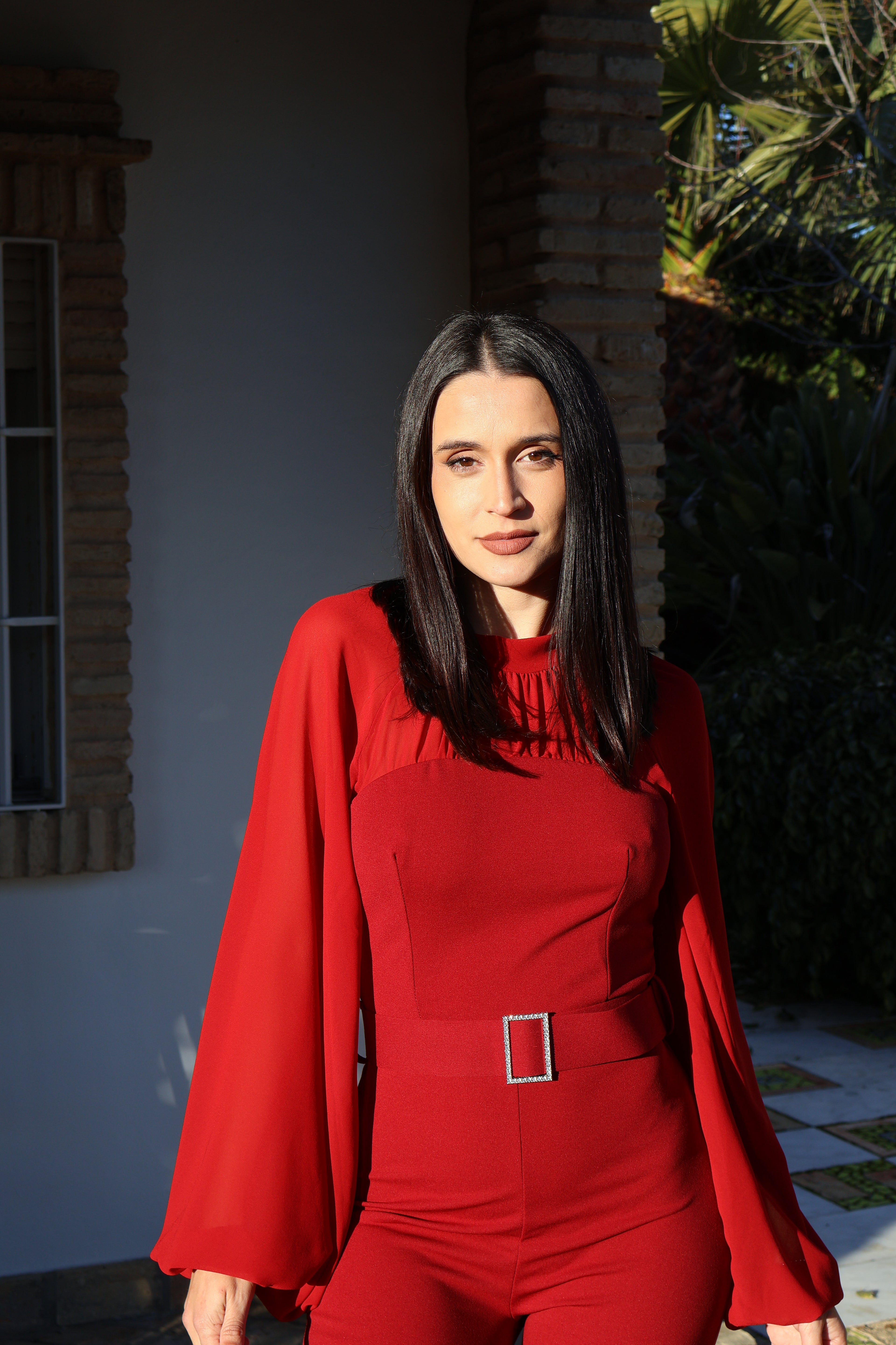 Mono Martina burdeos